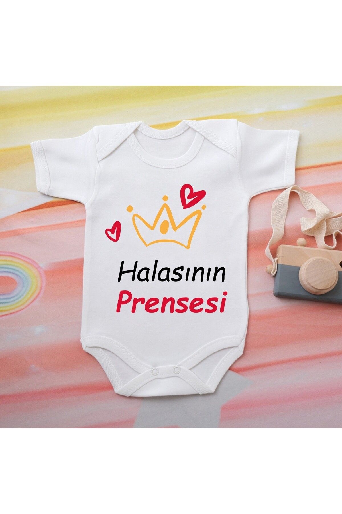 soft wing %100 Pamuklu Organik Baskılı Premium Çıtçıtlı Bebek Body Atlet Zıbın 00503
