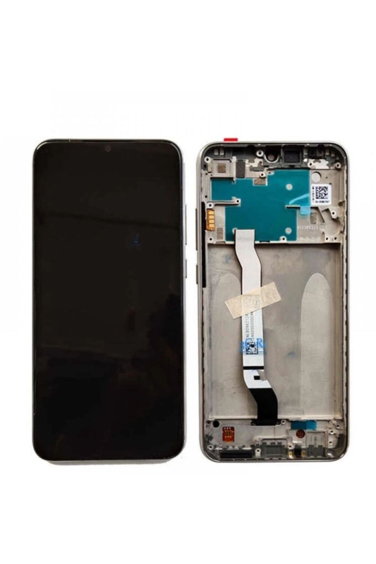 TamirCep Xiaomi Redmi Note 8 Uyumlu Çıtalı Beyaz Ekran Lcd Dokunmatik İthal