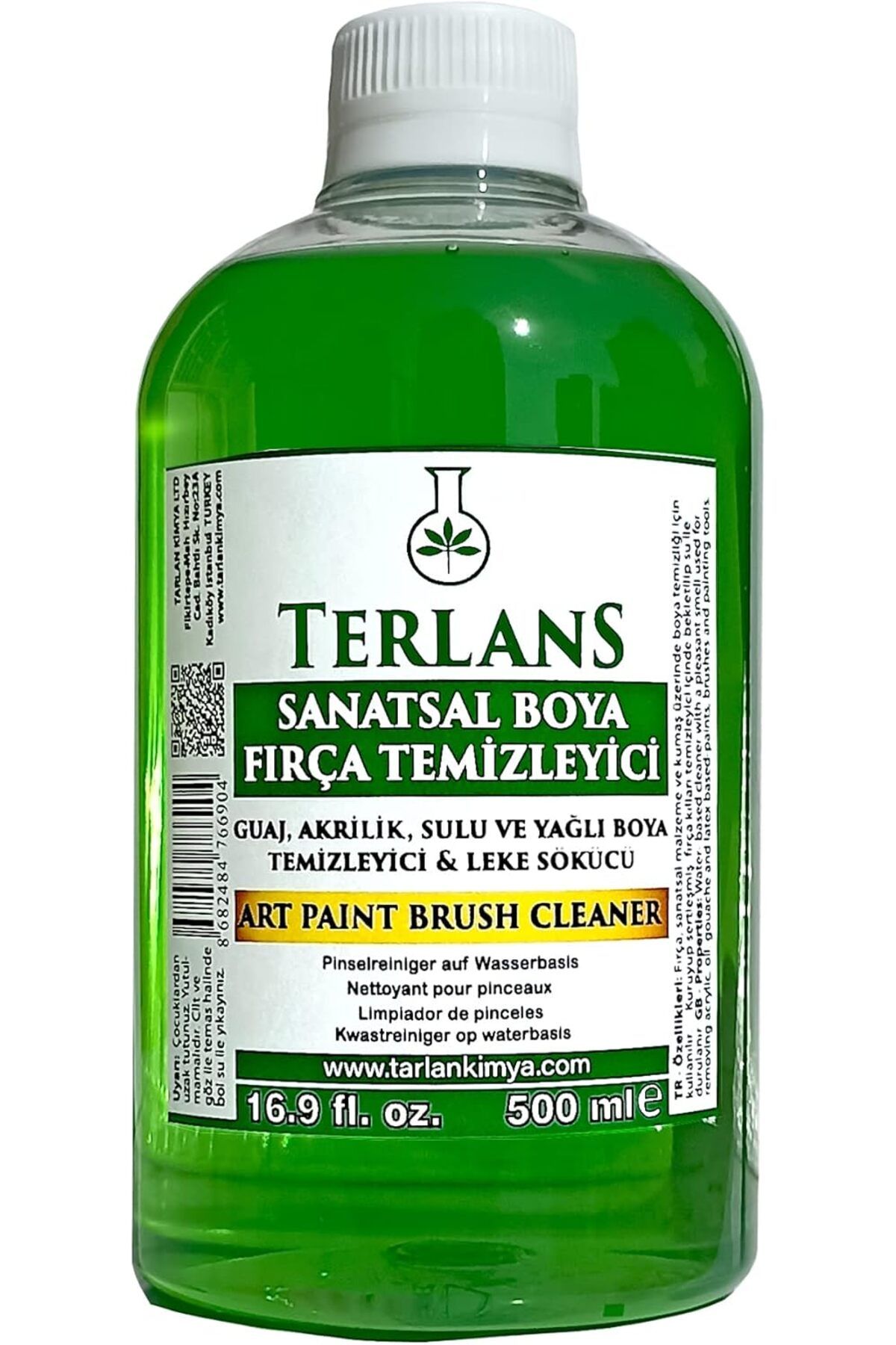 KDROĞLU Sanatsal Boya ve Fırça Temizleyici 500 ml