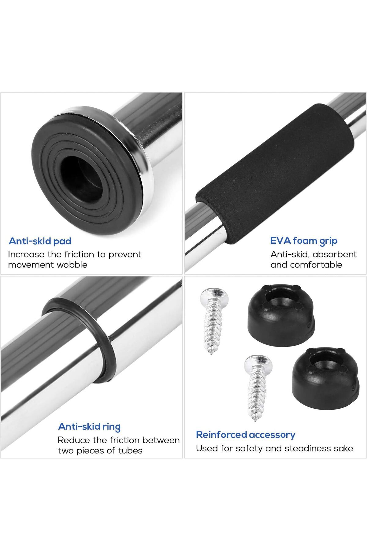 قضيب سحب محمول قابل للتمديد بالمدخل، بار تمارين اللياقة البدنية، بناء العضلات تمارين العقلة,عقلة باب