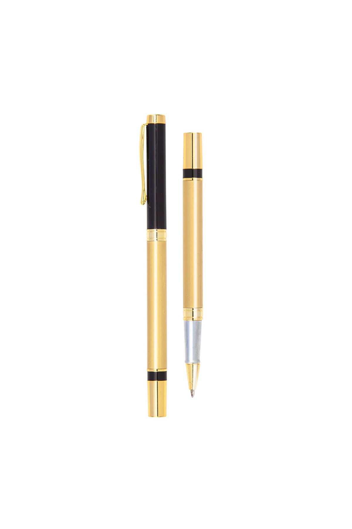 PERİBOİA Periboia Roller Gold Siyah Kalem