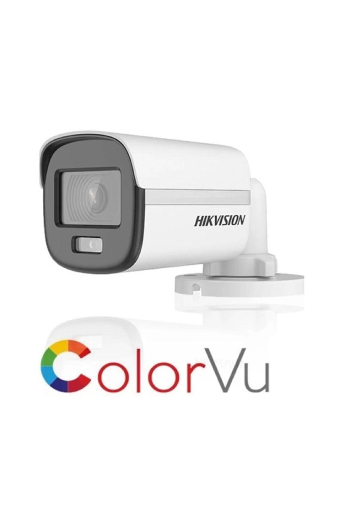 feifei Hikvision 2Mp Bullet 3.6Mm Color-Vu Ds-2Ce10Df0T-Pf 20Metre Ahd Kamera