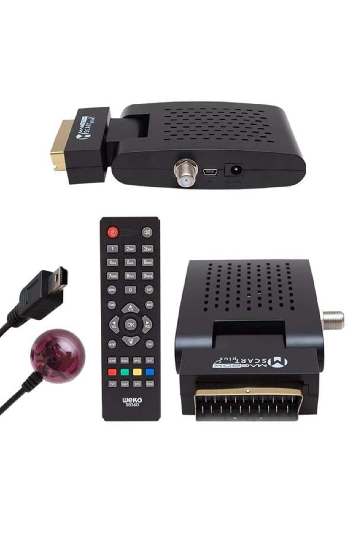 Balesso Magbox Scart Plus Tkgs'li Scart Girişli Mini Sd Uydu Alıcısı