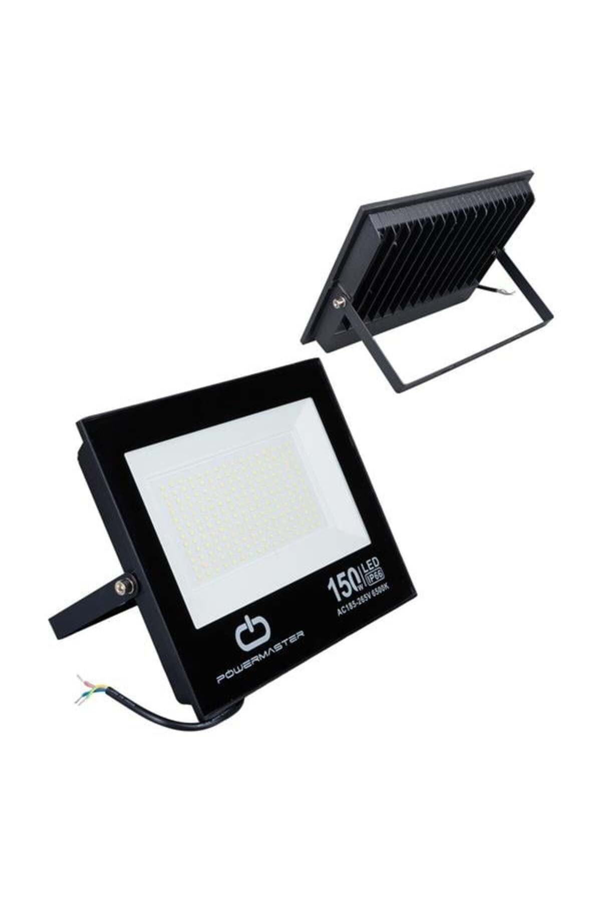 robotrend Powermaster Pm-22586 150 Watt - 220 Volt 6500K Ip66 150* Işık Açısı Siyah Slim Kasa Beyaz Led Proje
