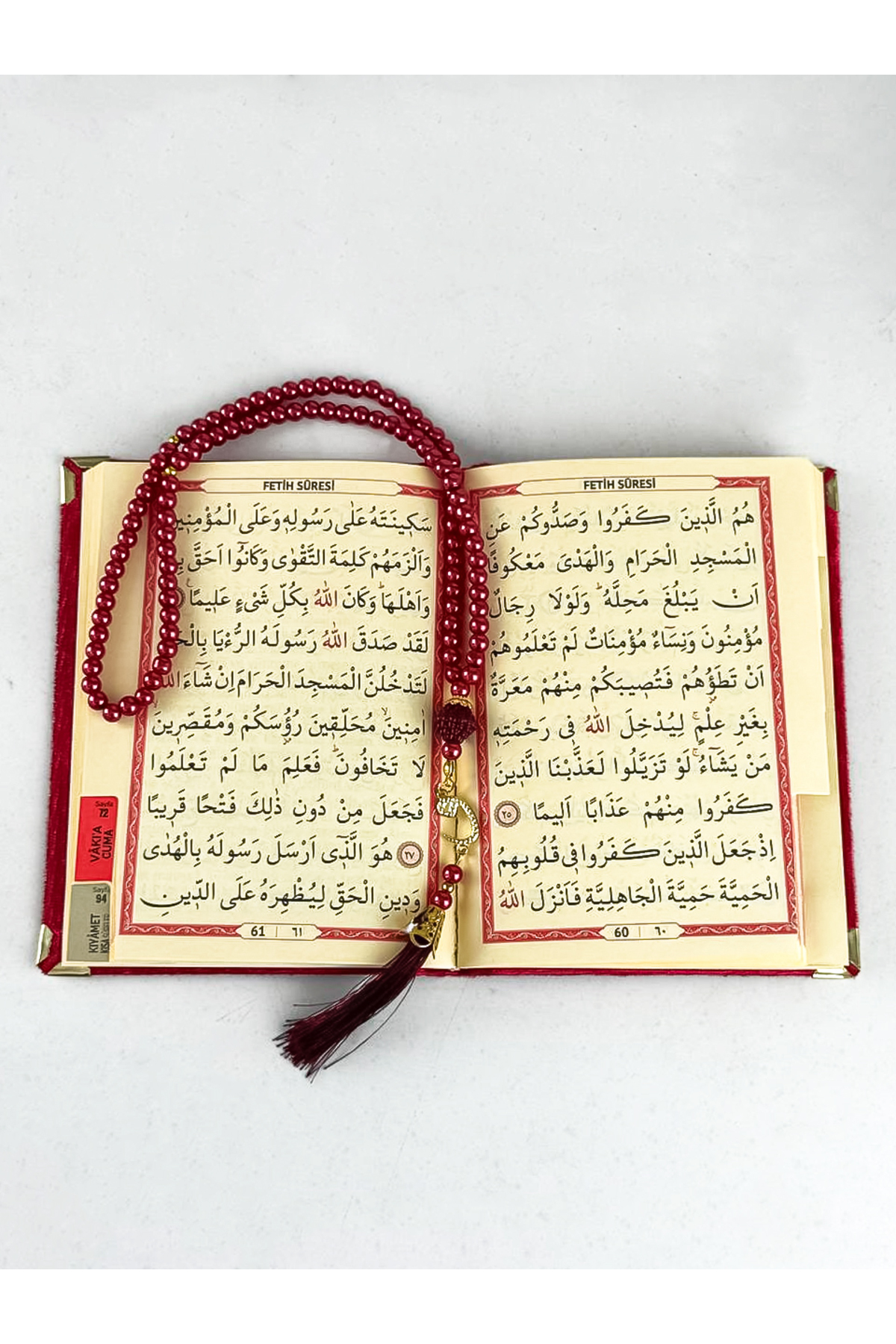 Furkan Neşriyat Doğum Günü ve Anneler Gününe Özel Çanta Boy Kadife Yasin Hediyelik Seti fotoğrafı 7 (önizleme)