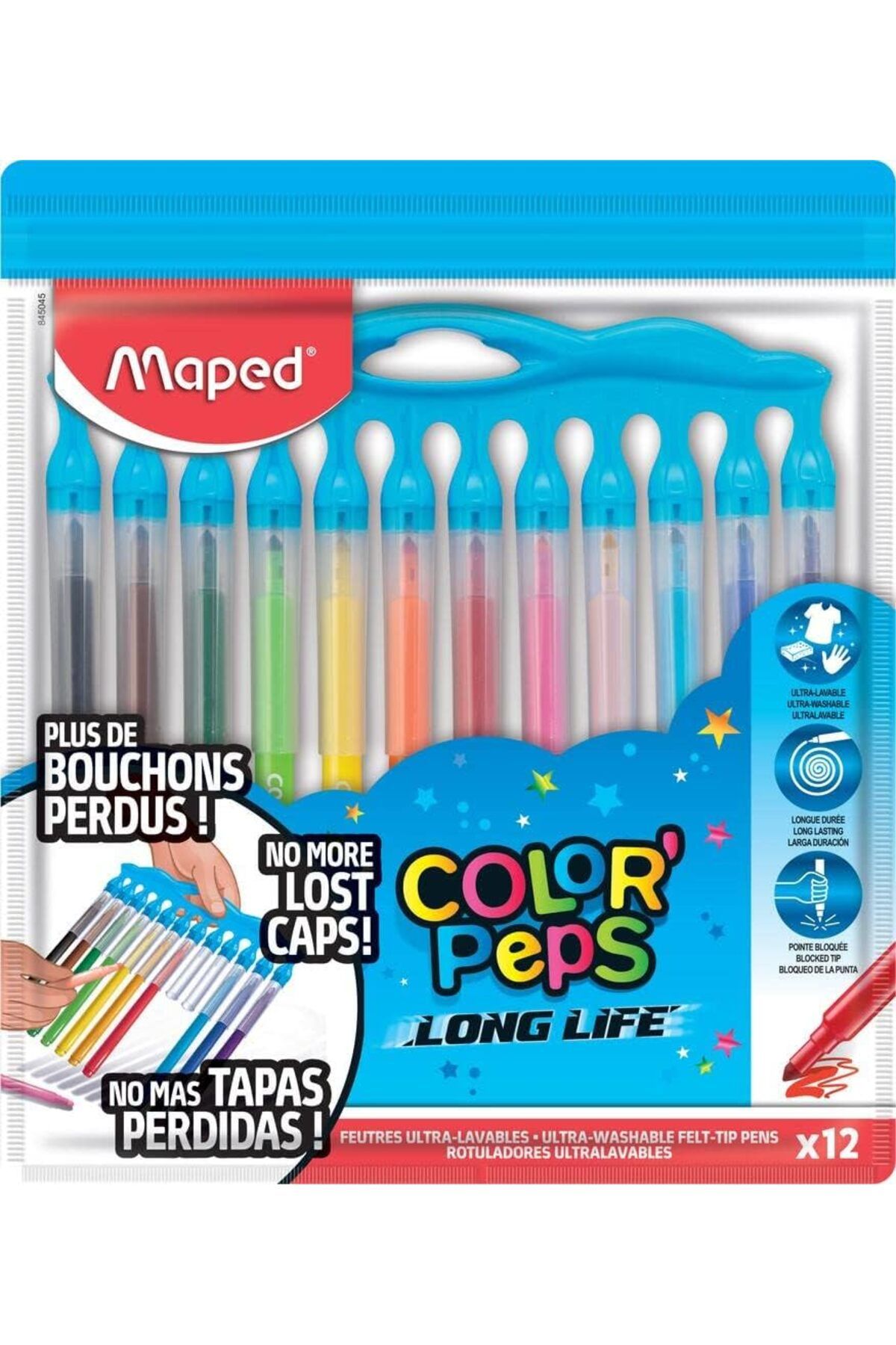 mazıdağı mazzıdağ OFİS VE KIRTASİYE 845045 Maped M845045 - 12'li keçeli kalem new store 1133631