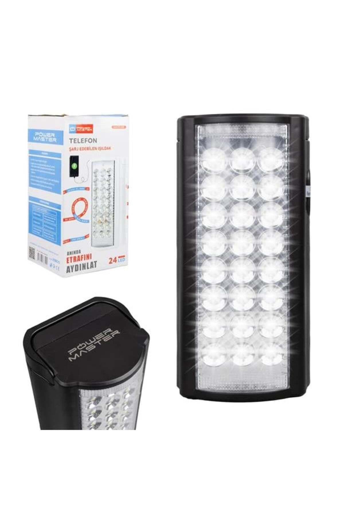 robotrend Powermaster Pm-23800 Telefon Şarj Edebilen 24 Ledli Çok Fonksiyonlu Işıldak