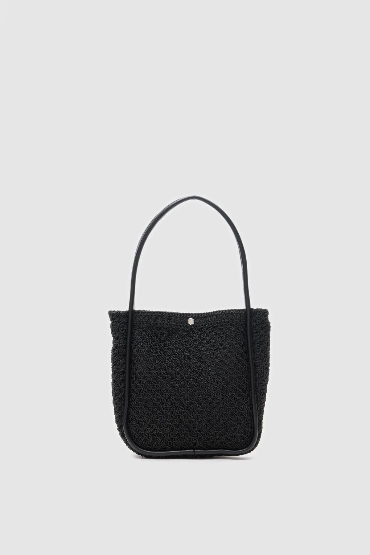 Vina Bag Jerry Handmade Midi Hasır Omuz Çantası