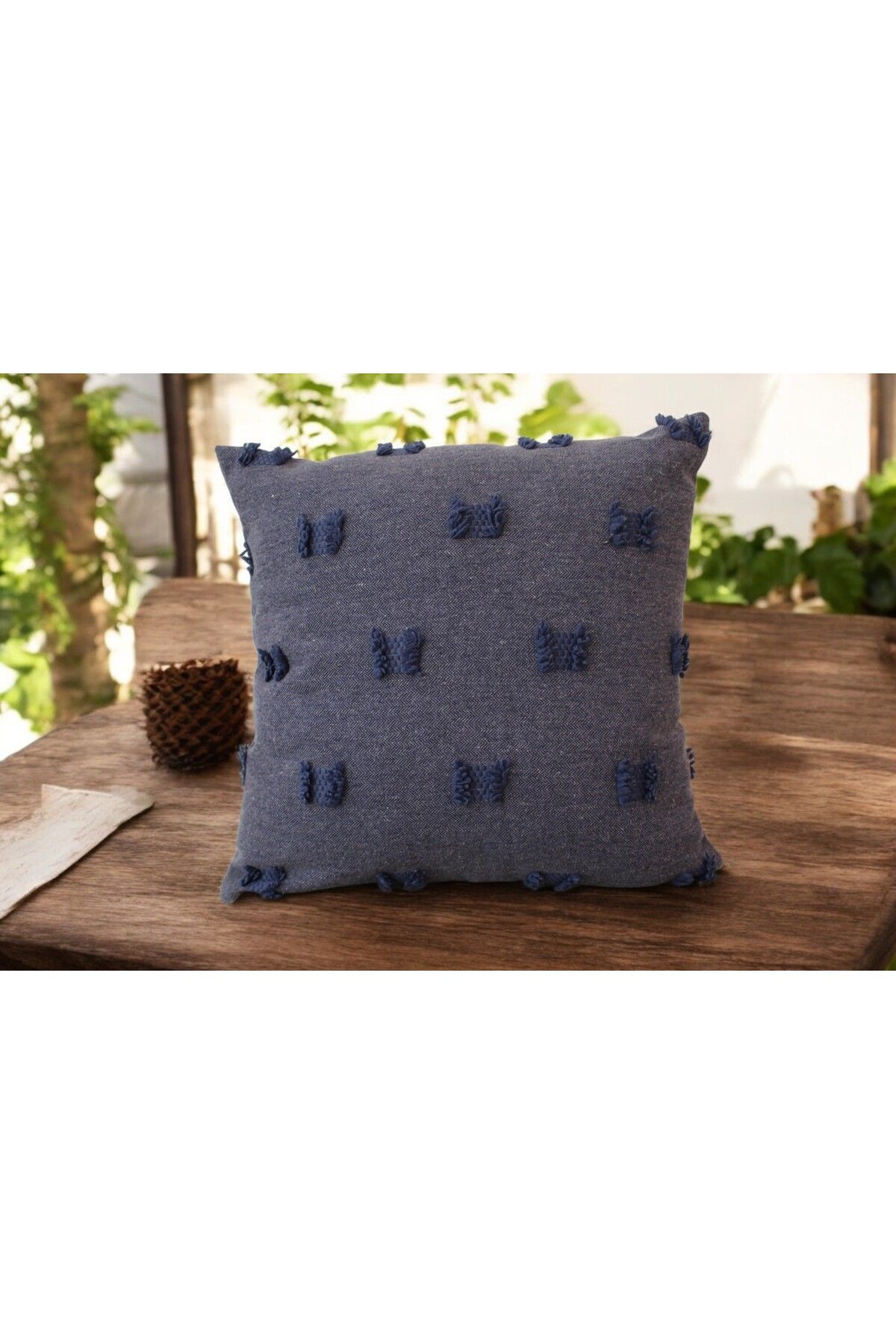 Home Mof Home Collection Kelebek Puantiye Kırlent Kılıfı