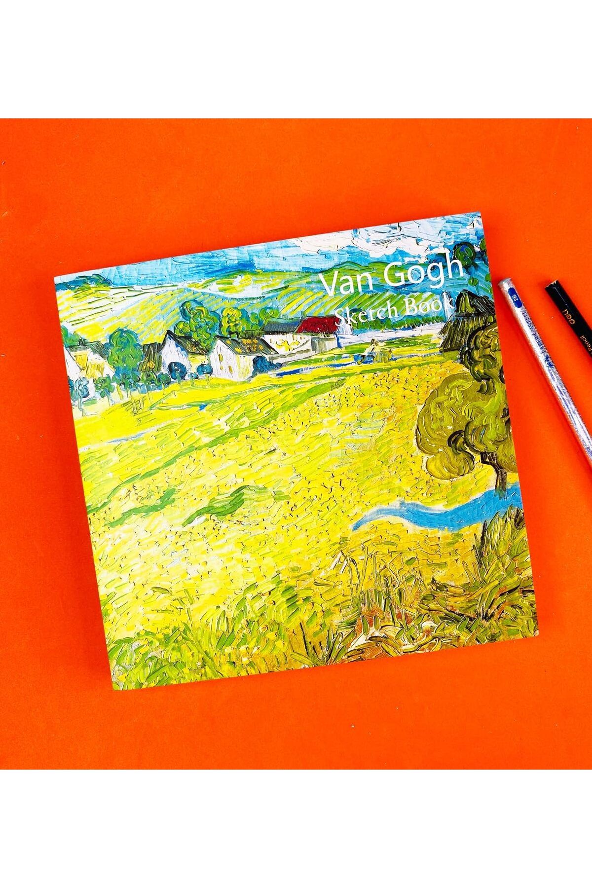 KDROĞLU plamystical Gogh Les Vessenots Tasarımlı Sketch Book newing 1139529