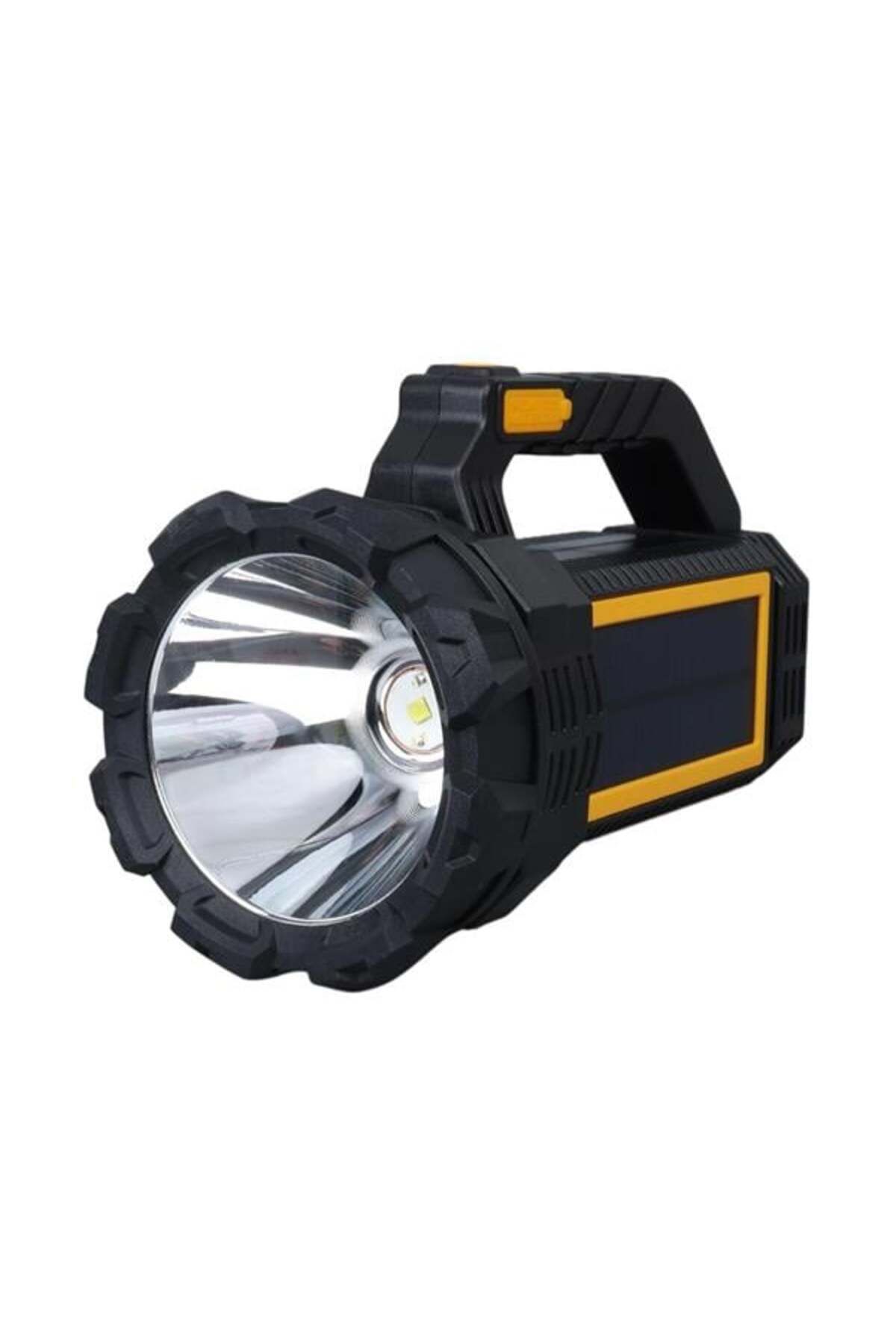 robotrend Powermaster W5190 Solar Şarjlı El Feneri Uzun Mesafe Işıldak