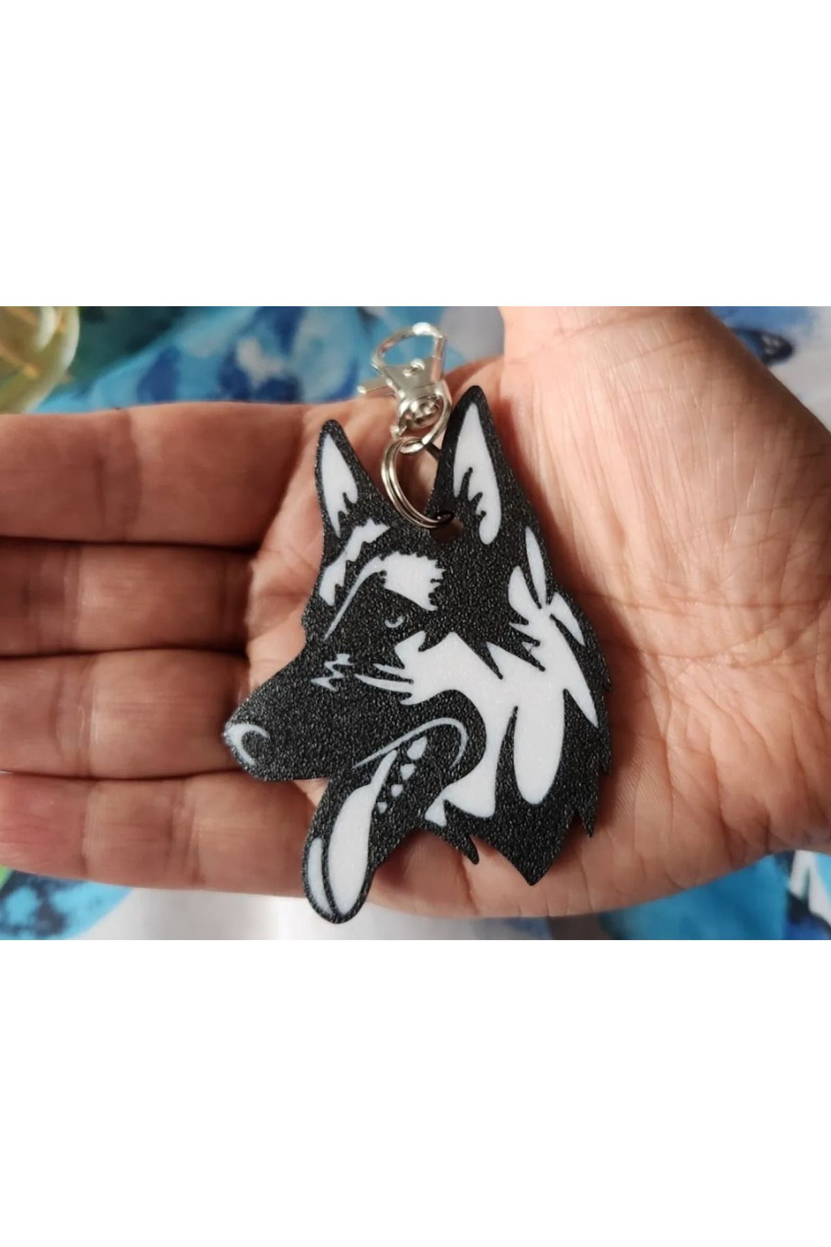 genomera Alman Çoban Köpeği Anahtarlık