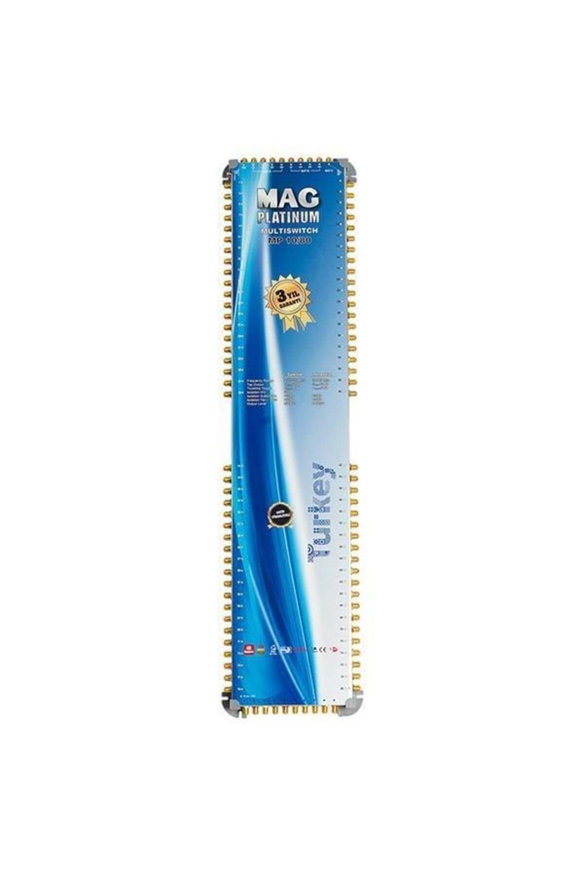 Pazarcan Mag Platinum 10-80 Kaskatlı Uydu Santrali