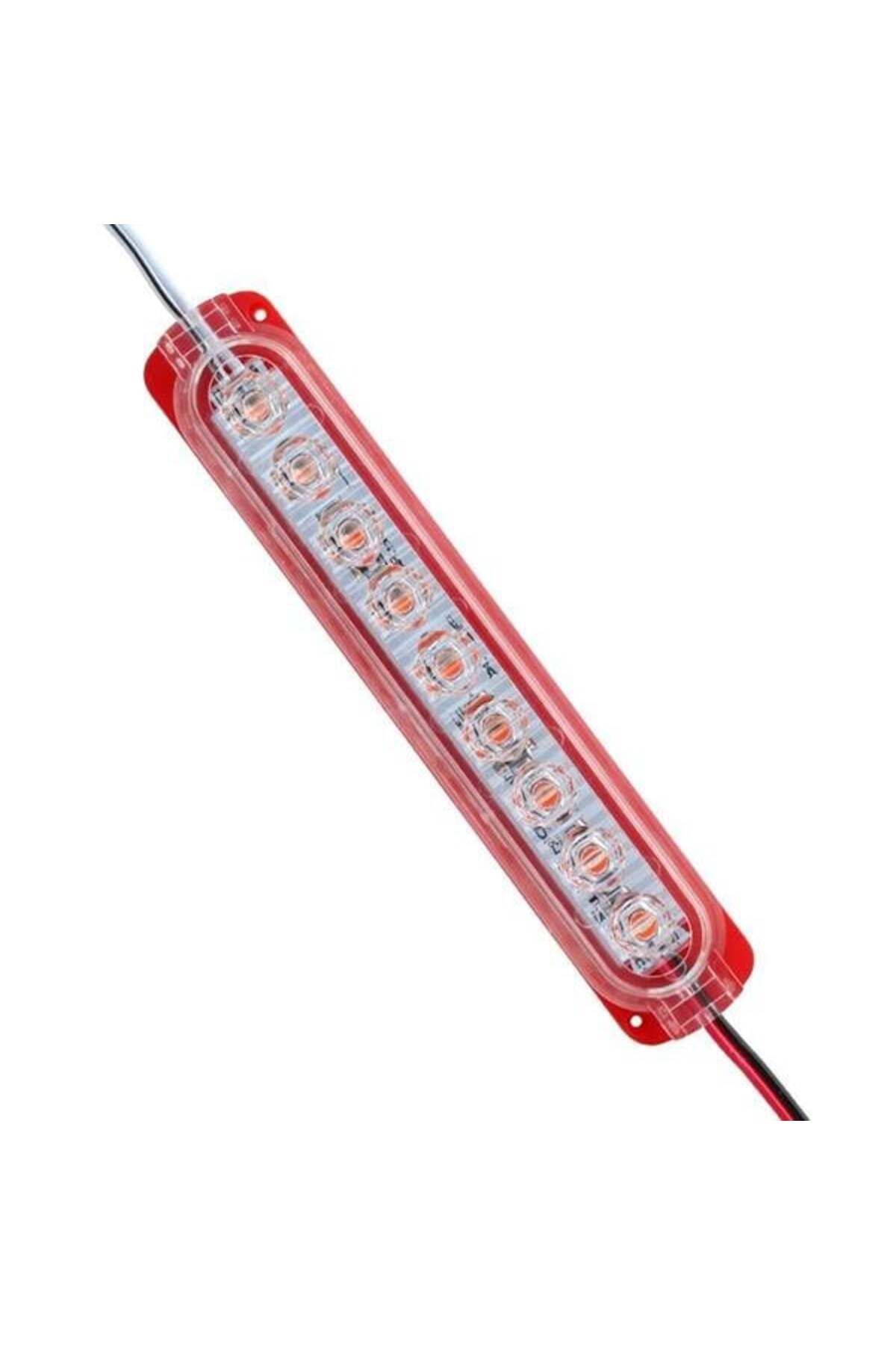 DENİZBİLİŞİM Powermaster Parlak Yanıp Sönen 24 Volt 1.2 Watt Kırmızı 2835 Modül Led 14*32.5