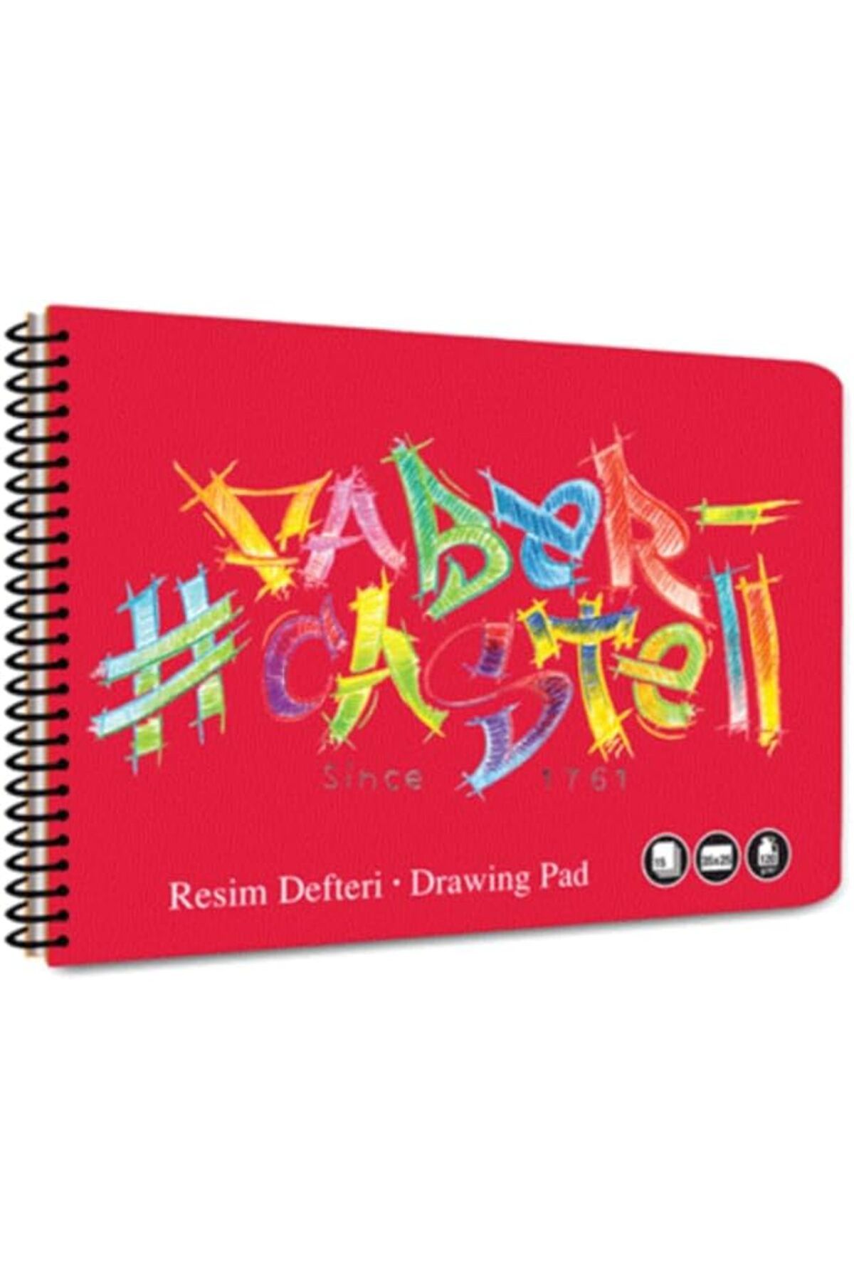 mazıdağı mazzıdağ Resim Defteri Logo, Karton Kapak 25x35, 15 Yaprak new store 1133631