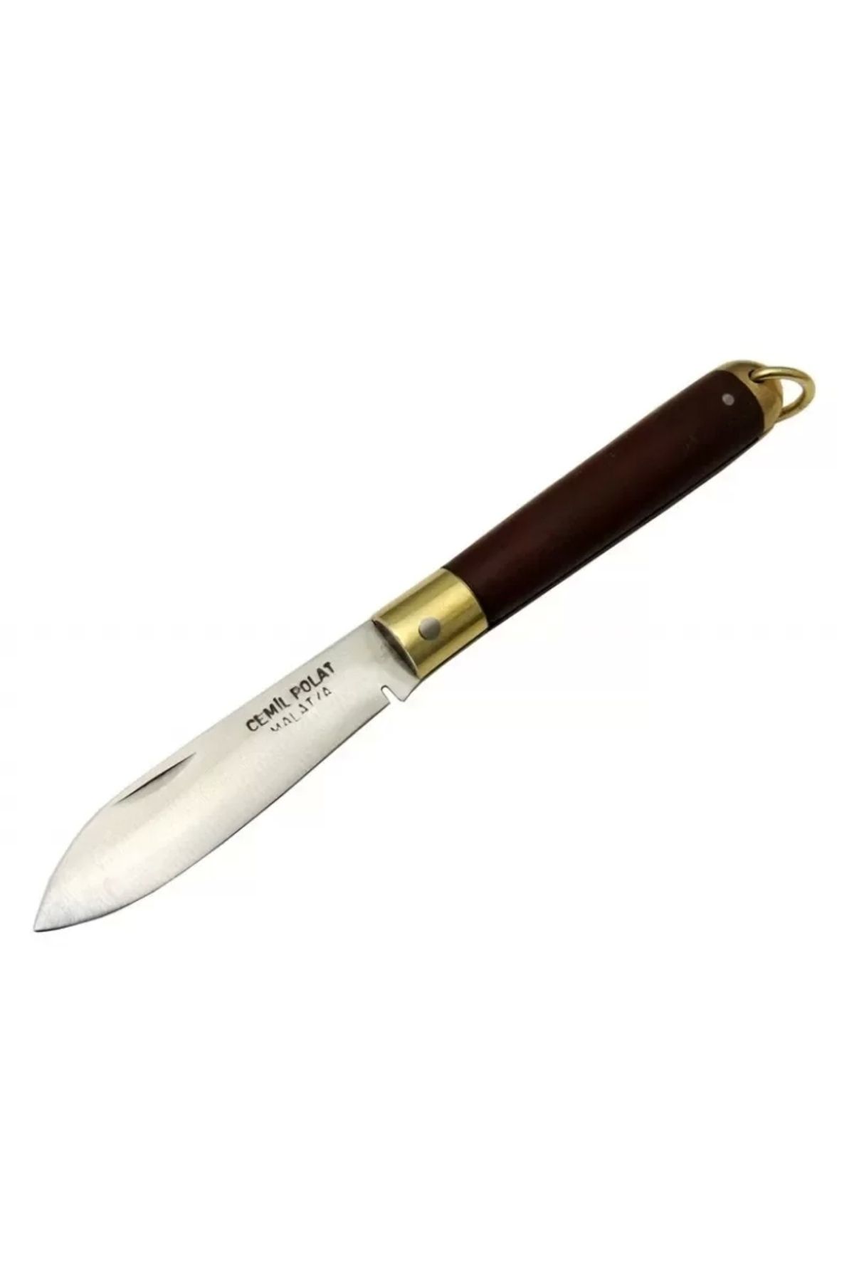 ureticiniz Malatya Cf 16 Kahverengi Cep Çakısı 16cm - Manuel, Kemerlikli