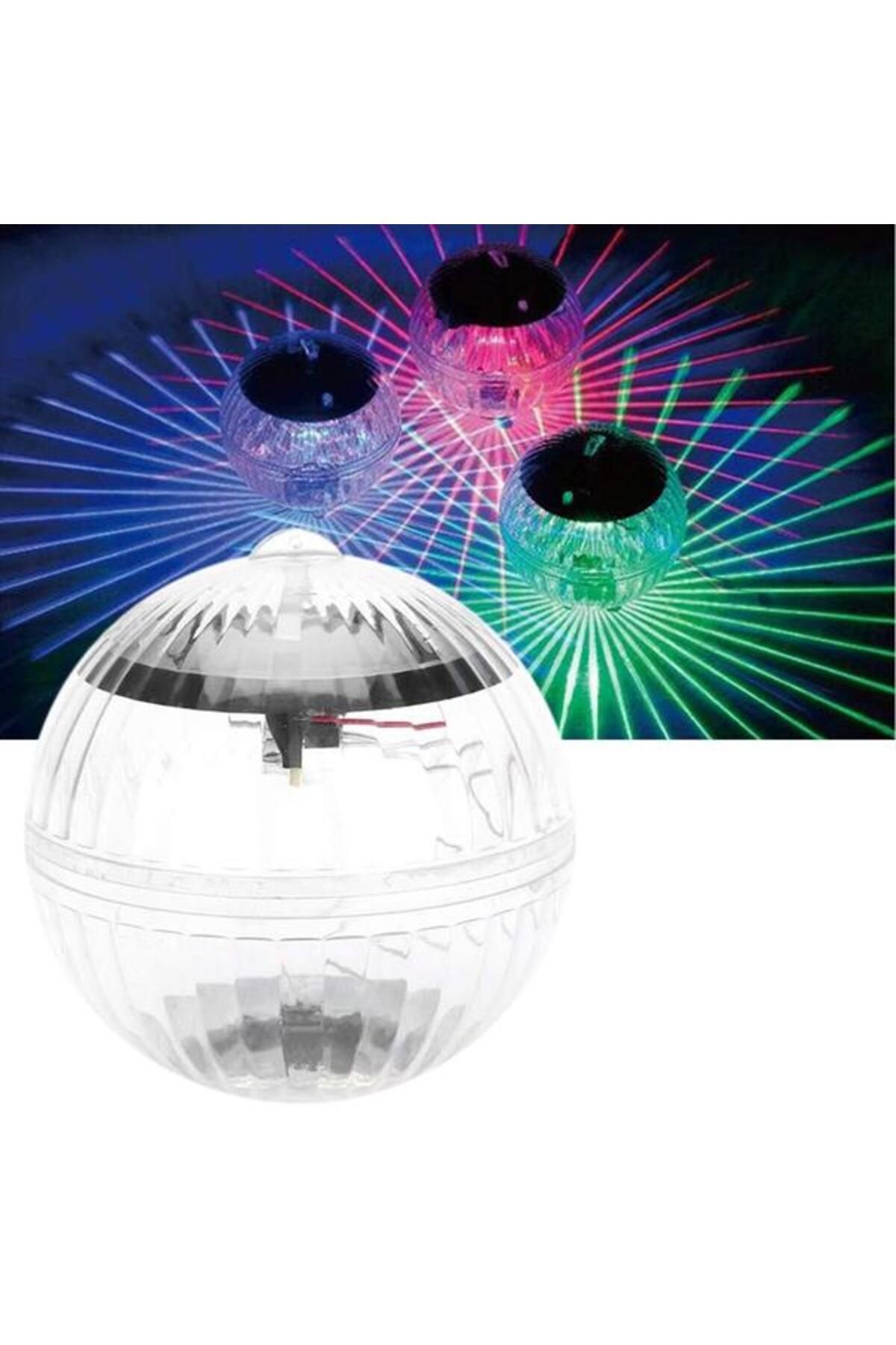 robotrend Powermaster Pm-25477 Solar Panelli Havuz Topu Rgb Led Ambiyans Aydınlatma Su Geçirmez