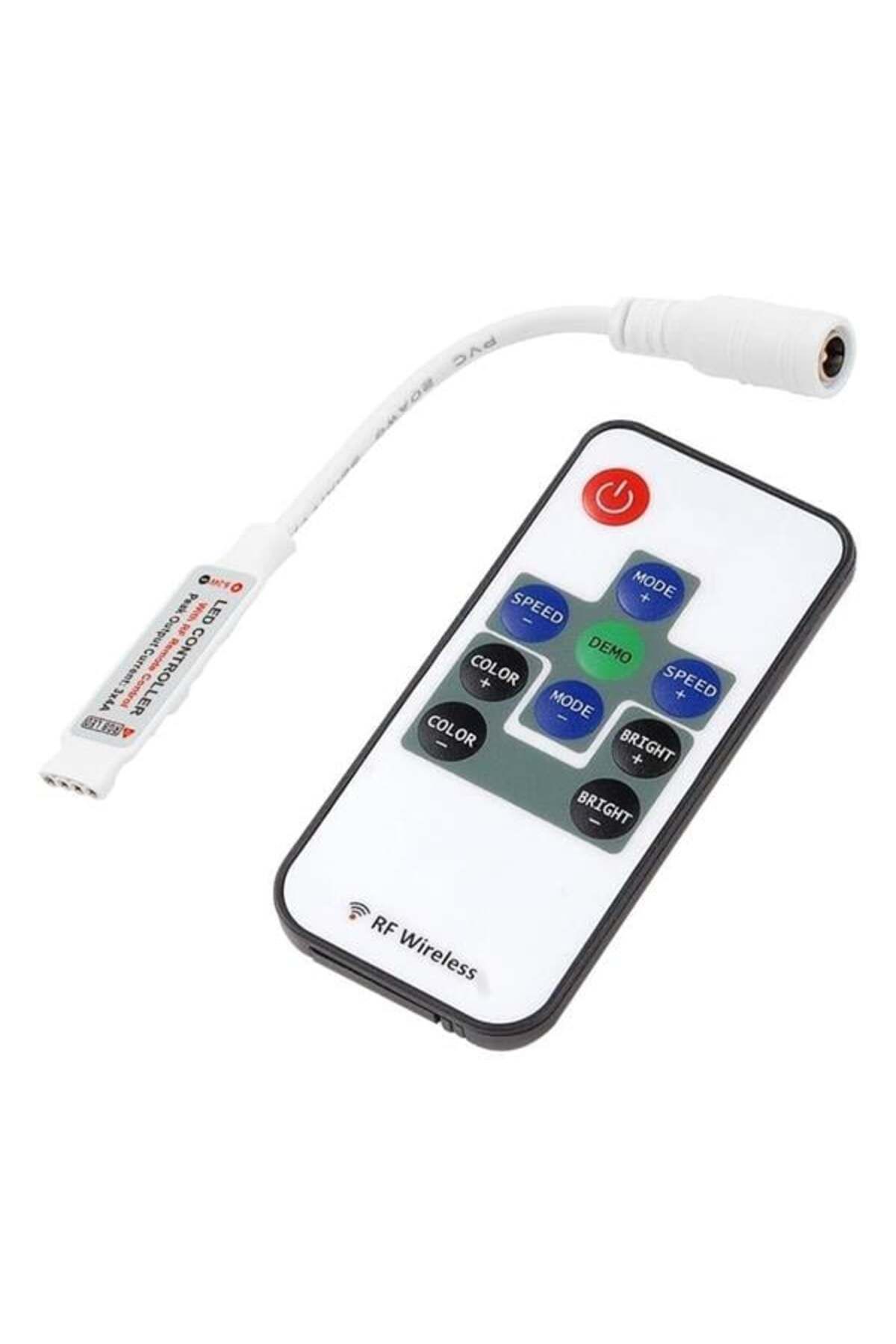 DENİZBİLİŞİM 5 Volt - 24 Volt Mini Kumandalı Rgb Kontrol Devresi