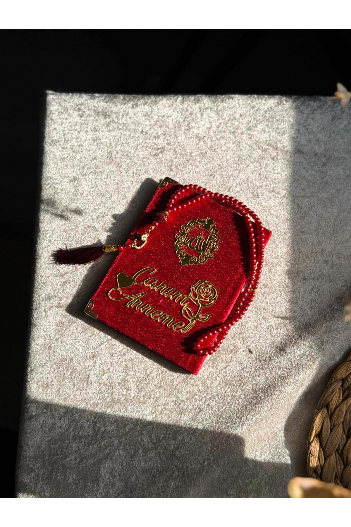 Furkan Neşriyat Doğum Günü ve Anneler Gününe Özel Çanta Boy Kadife Yasin Hediyelik Seti fotoğrafı 5 (önizleme)