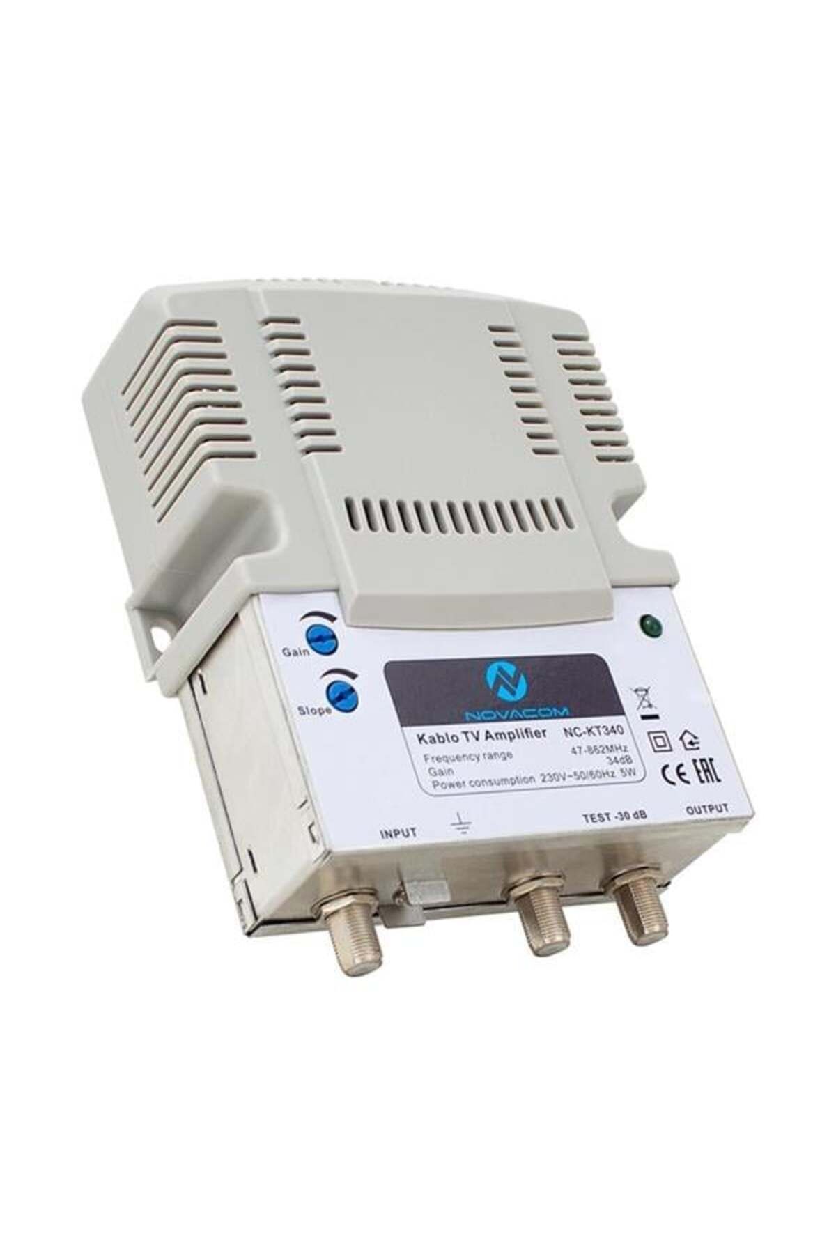 Balesso Novacom Nc-Kt340 47-862 Mhz 34 Db Kablo Tv Amplifier Hat Yükseltici
