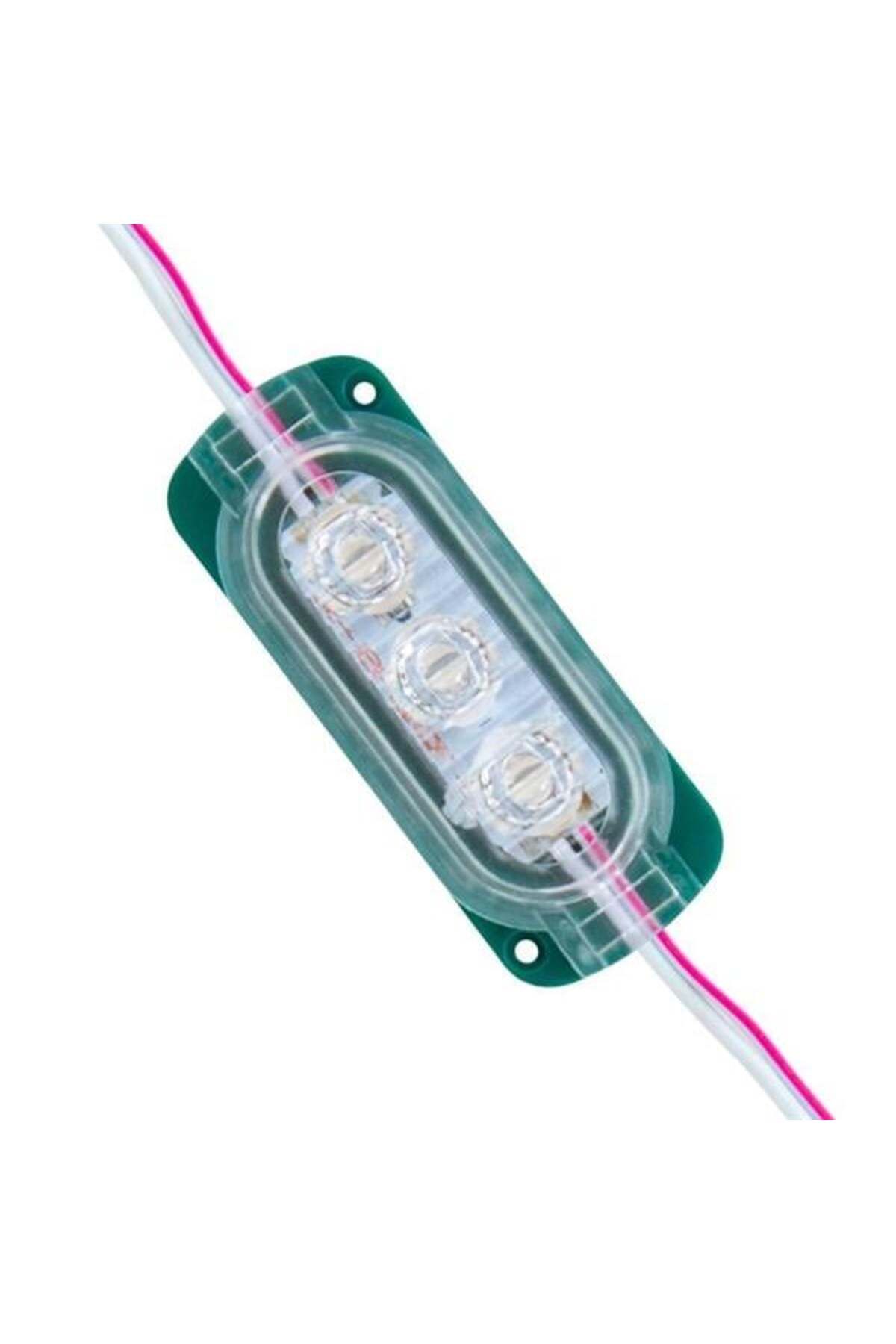 robotrend Powermaster 12 Volt 0.6 Watt Yeşil 2835 65 X 25 Mm Ip65 120 Lümen 160 Derece Modül Led