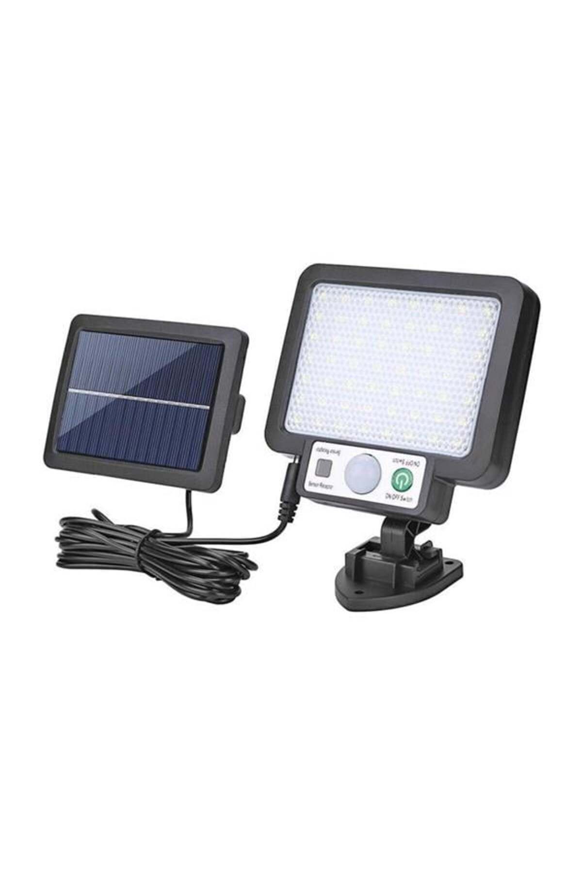 ÖYKÜ VE YİĞİT Powermaster JX-F56 Solar Panelli Hareket Sensörlü Üç Modlu Duvar Lambası