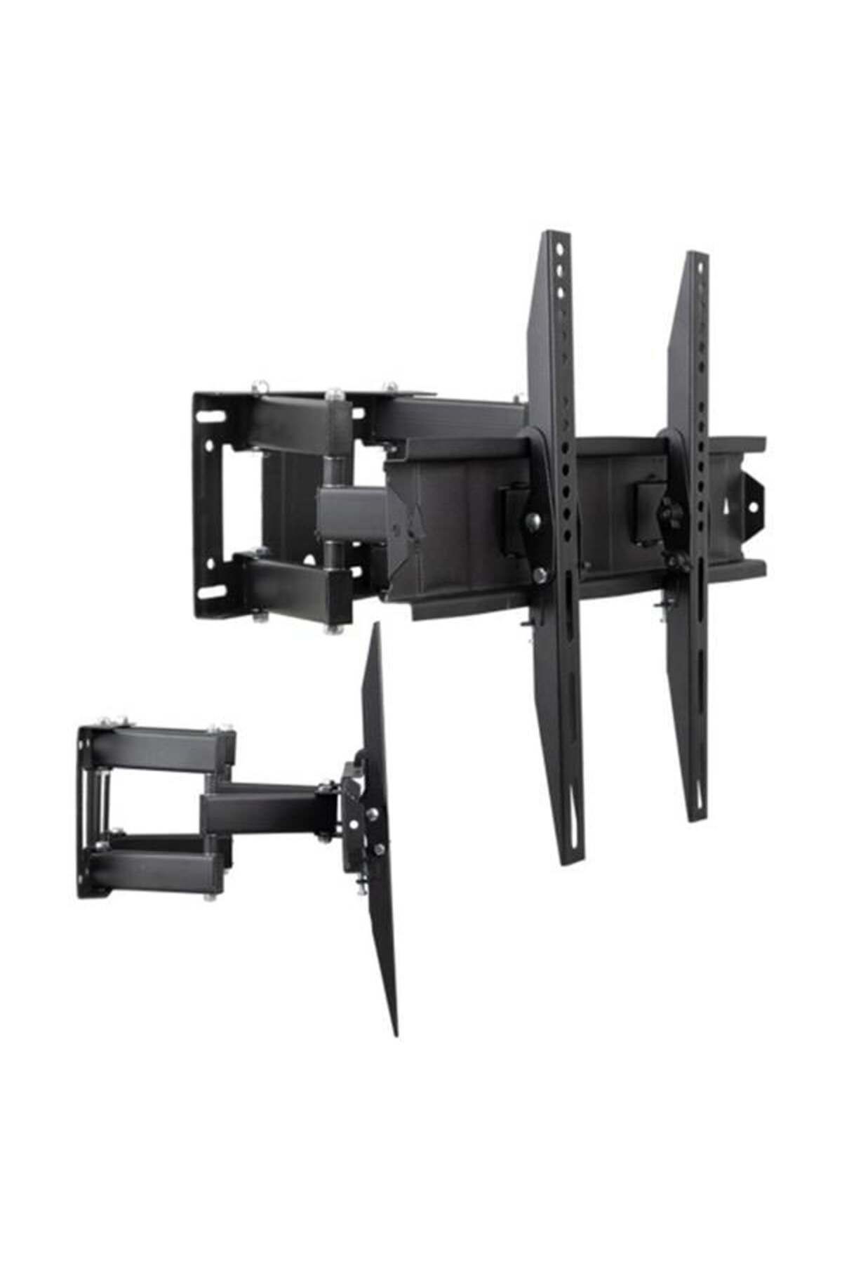 LovelymCo Vontech Vt-852 Hc Pro 55-85'' Çift Kollu Kilitli Hareketli Televizyon Duvar Askı Aparatı