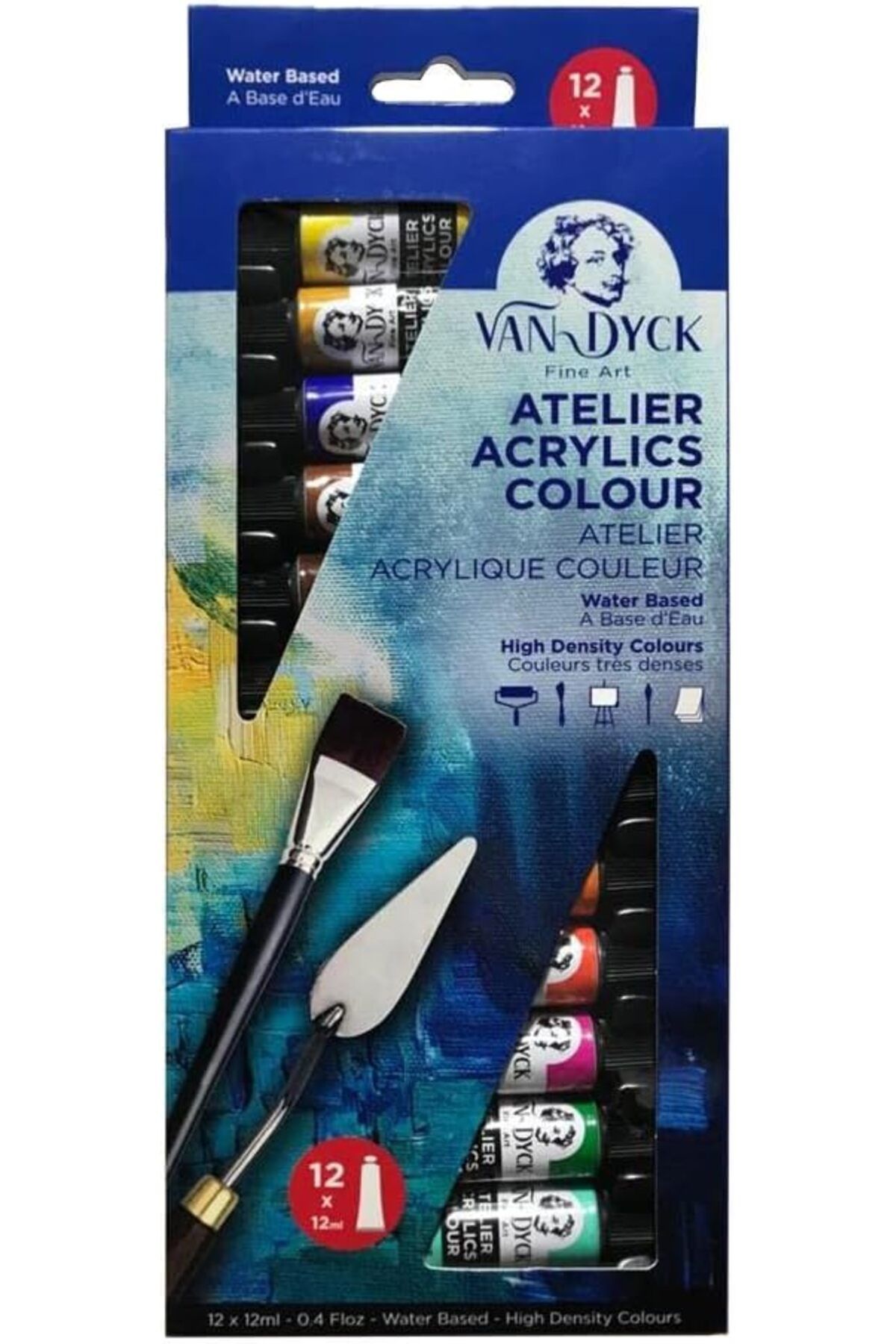 mazıdağı where DYCK AKRİLİK BOYA 12ml 12 RENK SET mzdağsyf 1139610