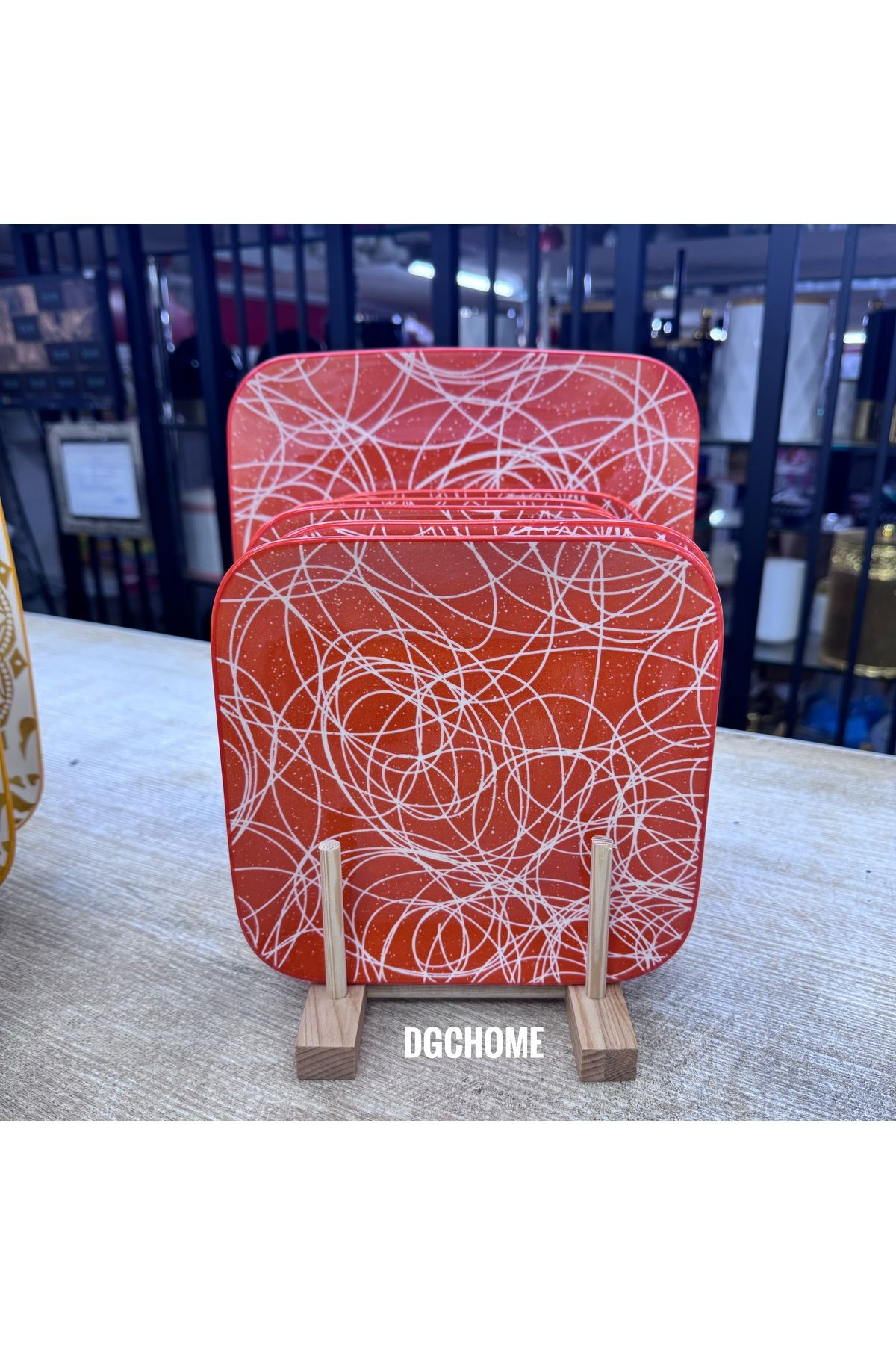 DGCHOME 7 Parça Pasta Seti Turuncu
