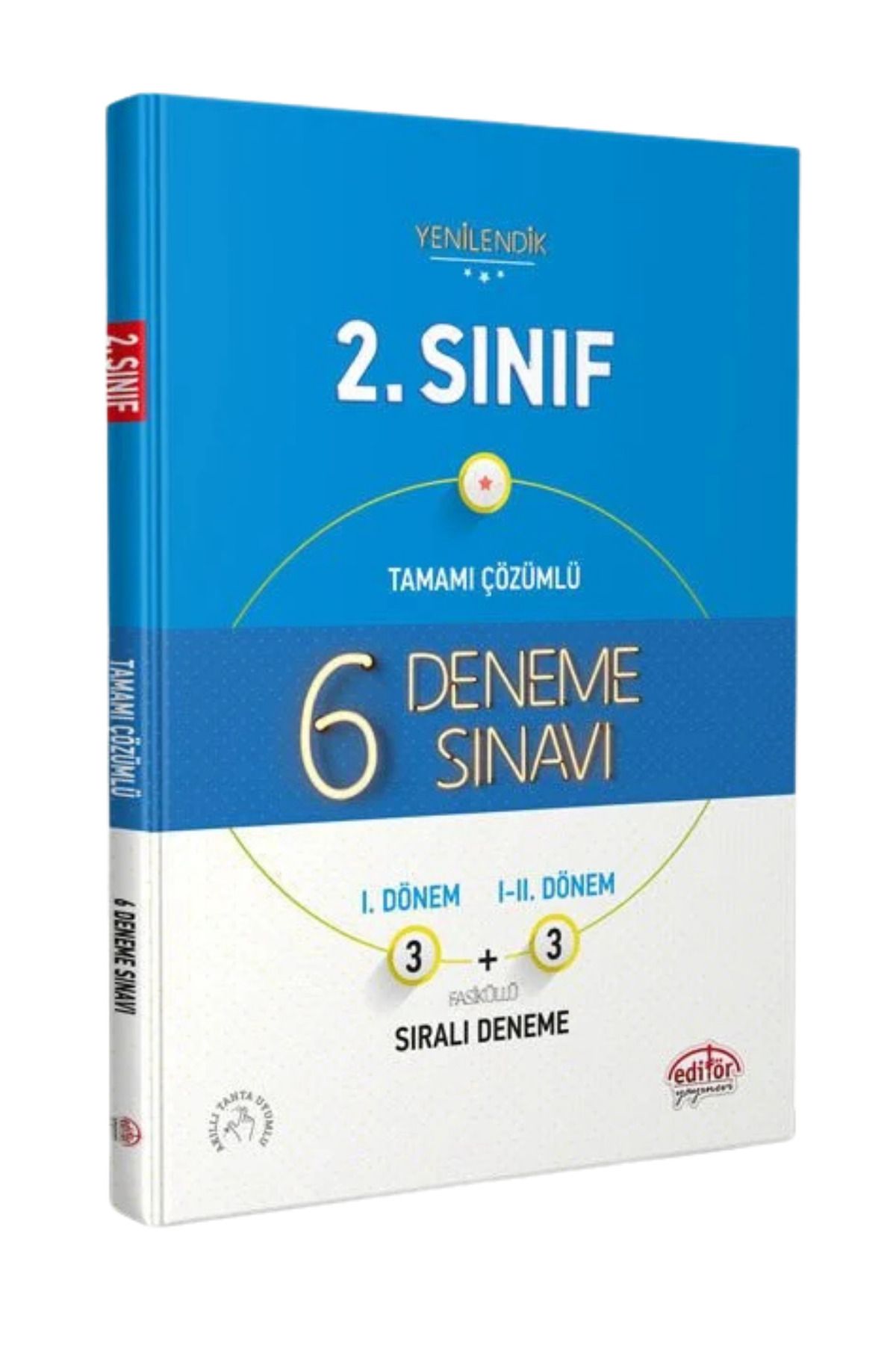 Editör Yayınevi 2. Sınıf Tamamı Çözümlü Fasikül Fasikül 6(3 + 3) Deneme Sınavı-YEP YENİ