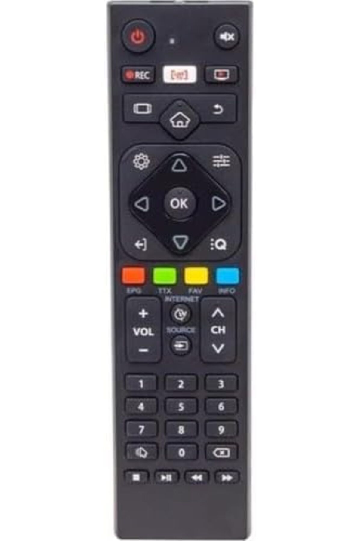 KDROĞLU plamystical Sunny Axen Hı-Level Live Tv Tuşlu LCD Kumanda SX0187-B LCD LED Televizyon Kumandası n