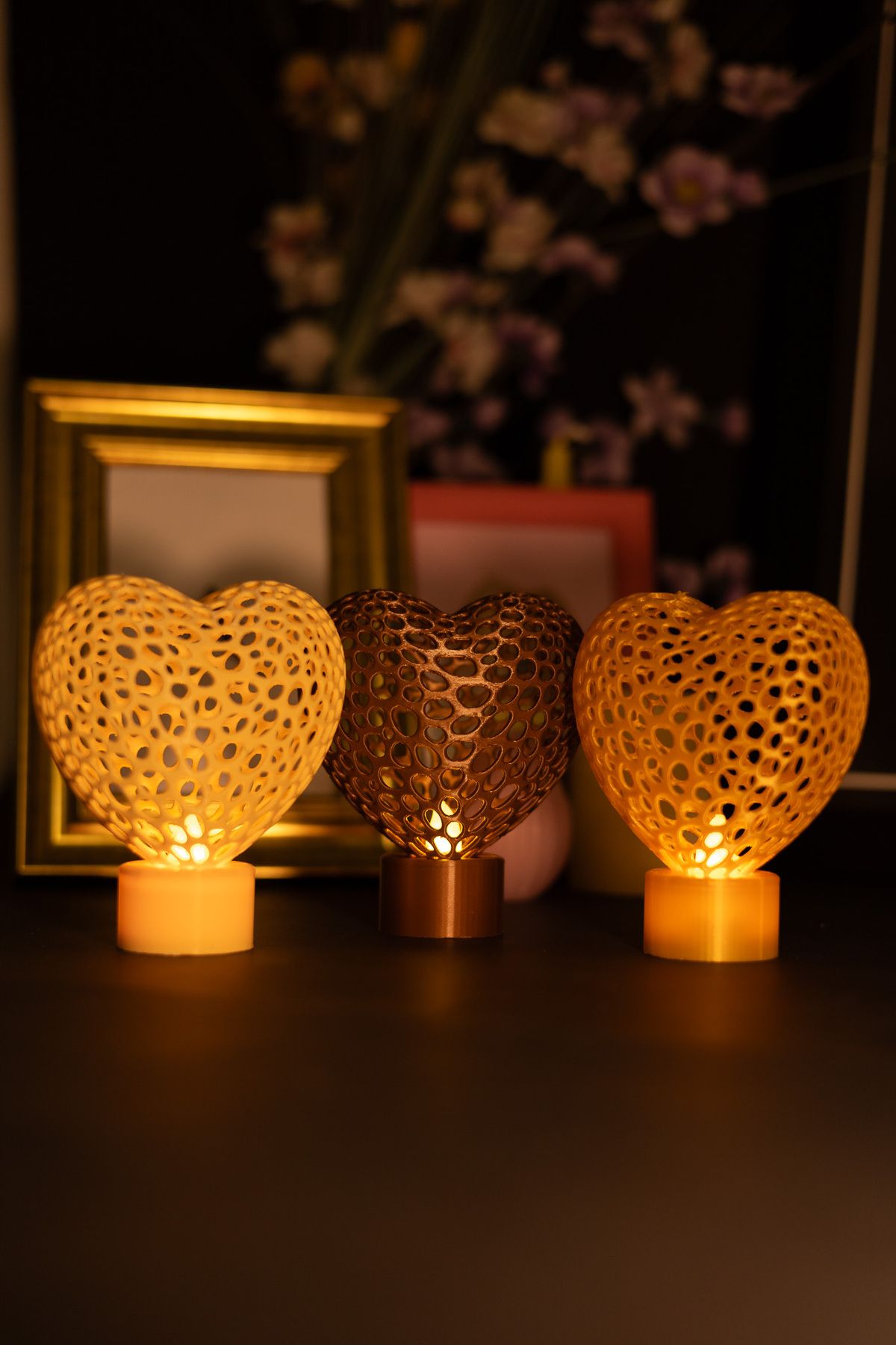 domini Kalp - Dekoratif / Hediyelik Mumluk - Tealight