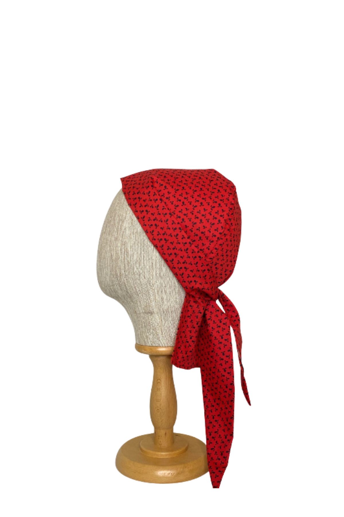 Viridi Medical Fashion Kırmızı Desen Cerrahi Ense Bone