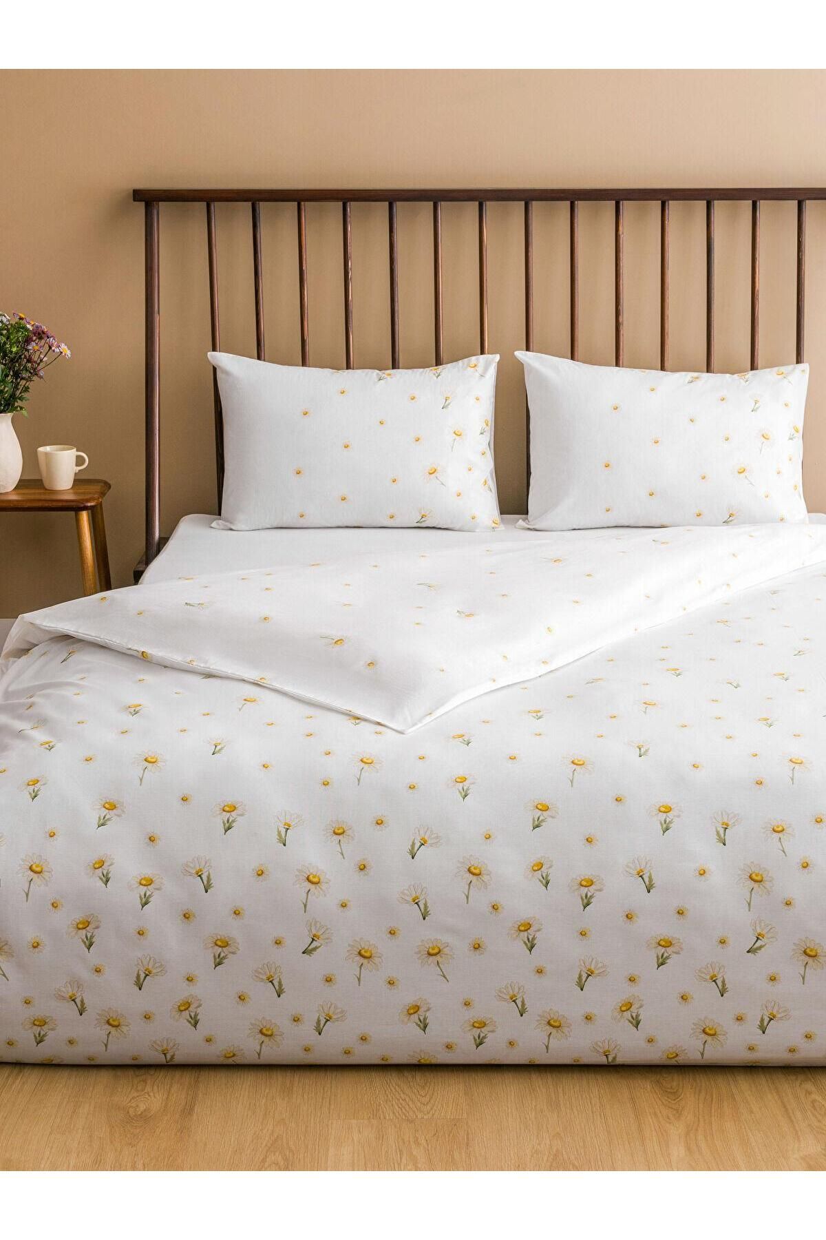 LC Waikiki Lcw Home Karişik Çiçek Baskılı Çift Kişilik Nevresim Seti (s5)