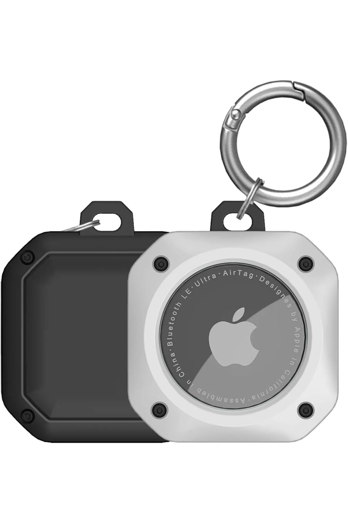 mazıdağı mazzıdağ TagSafe ProShield Taşınabilir Anahtarlık AirTag Uyumlu Kılıf (White) new store 11336