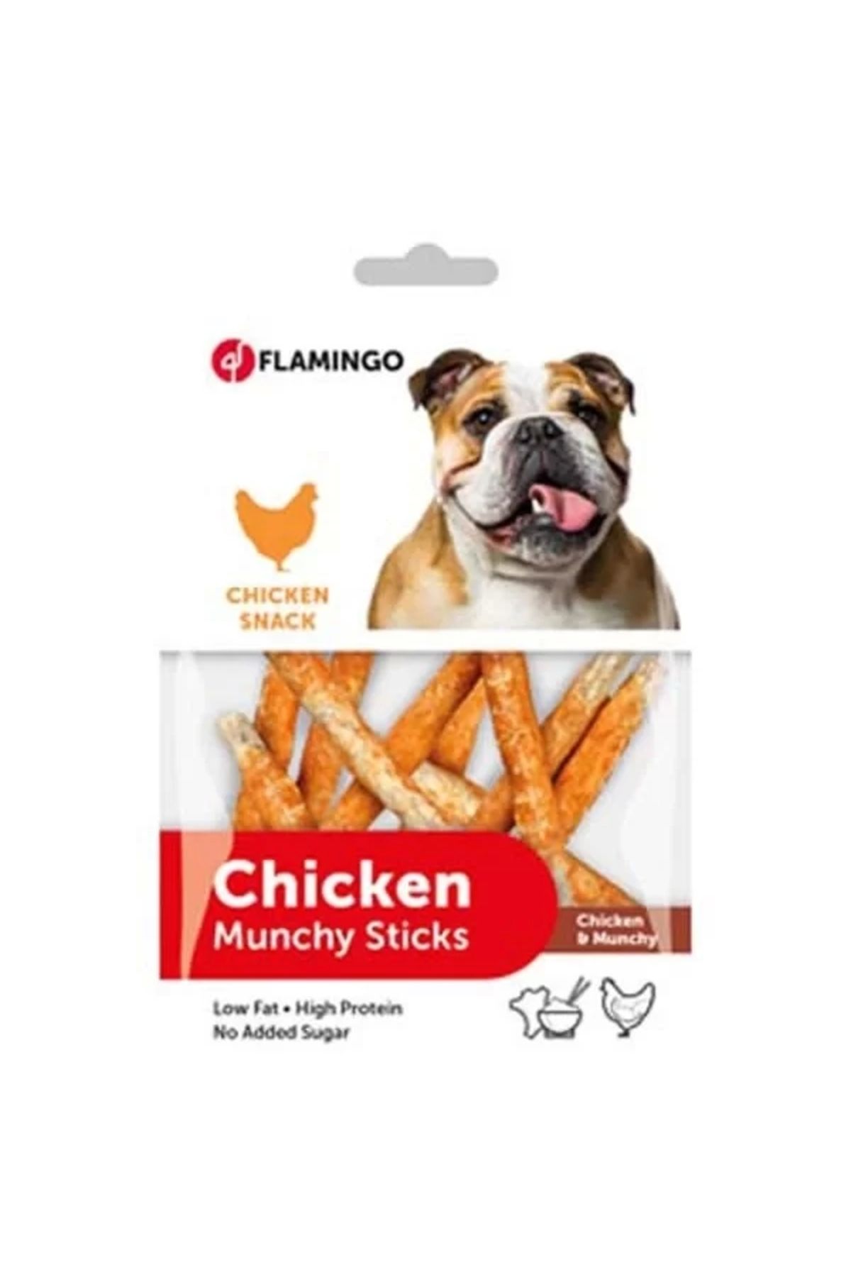 Flamingo Munchy Sticks Tavuk Etli Köpek Ödül Çubuğu 80 gr