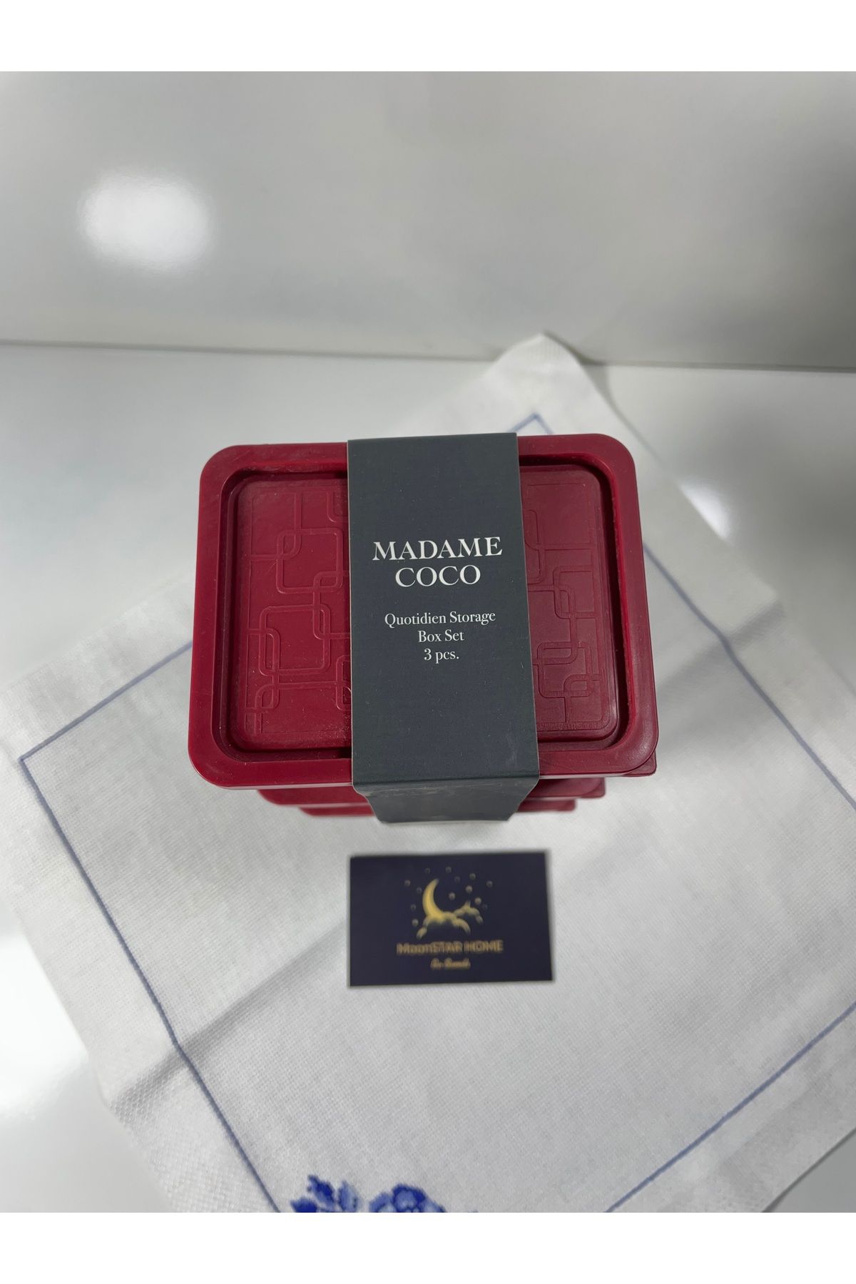 Madame Coco-Quotidien Storage Container Set (3 Pcs) 1