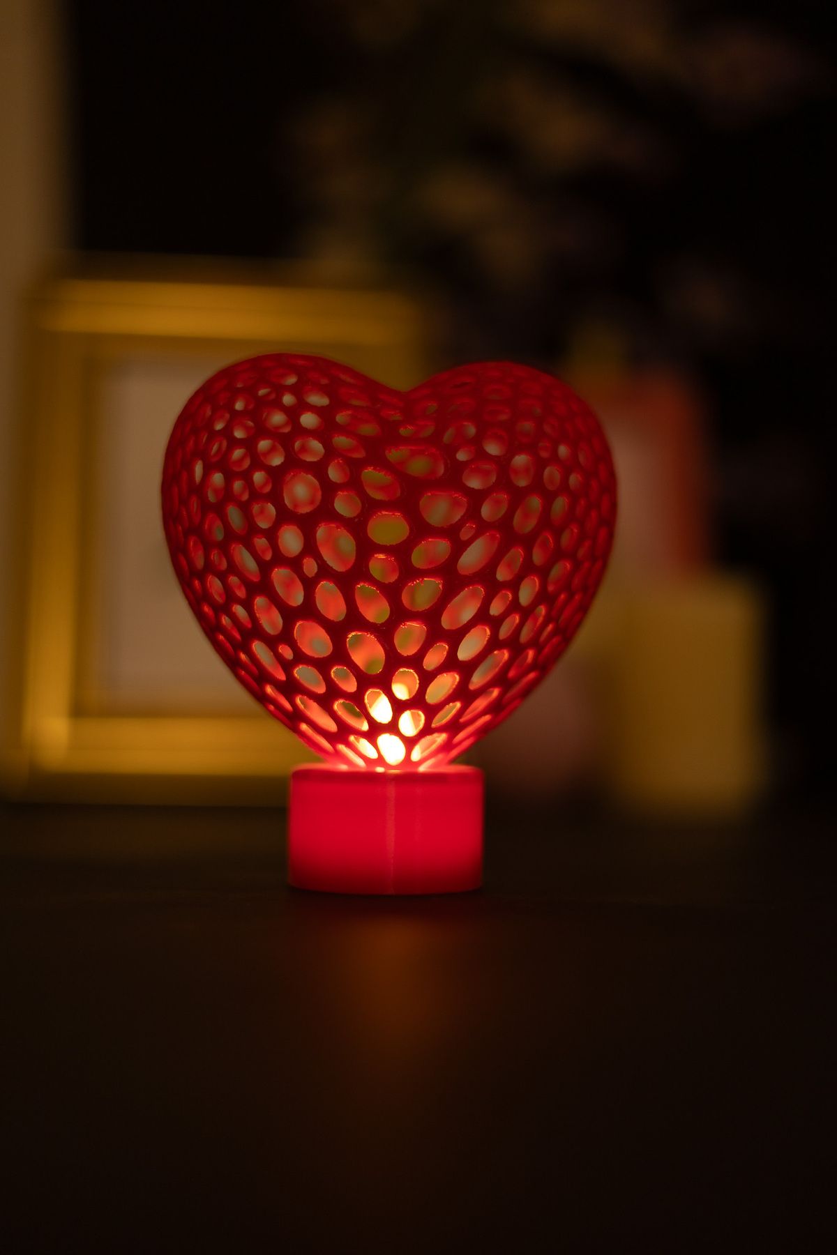 domini Kalp - Dekoratif / Hediyelik Mumluk - Tealight