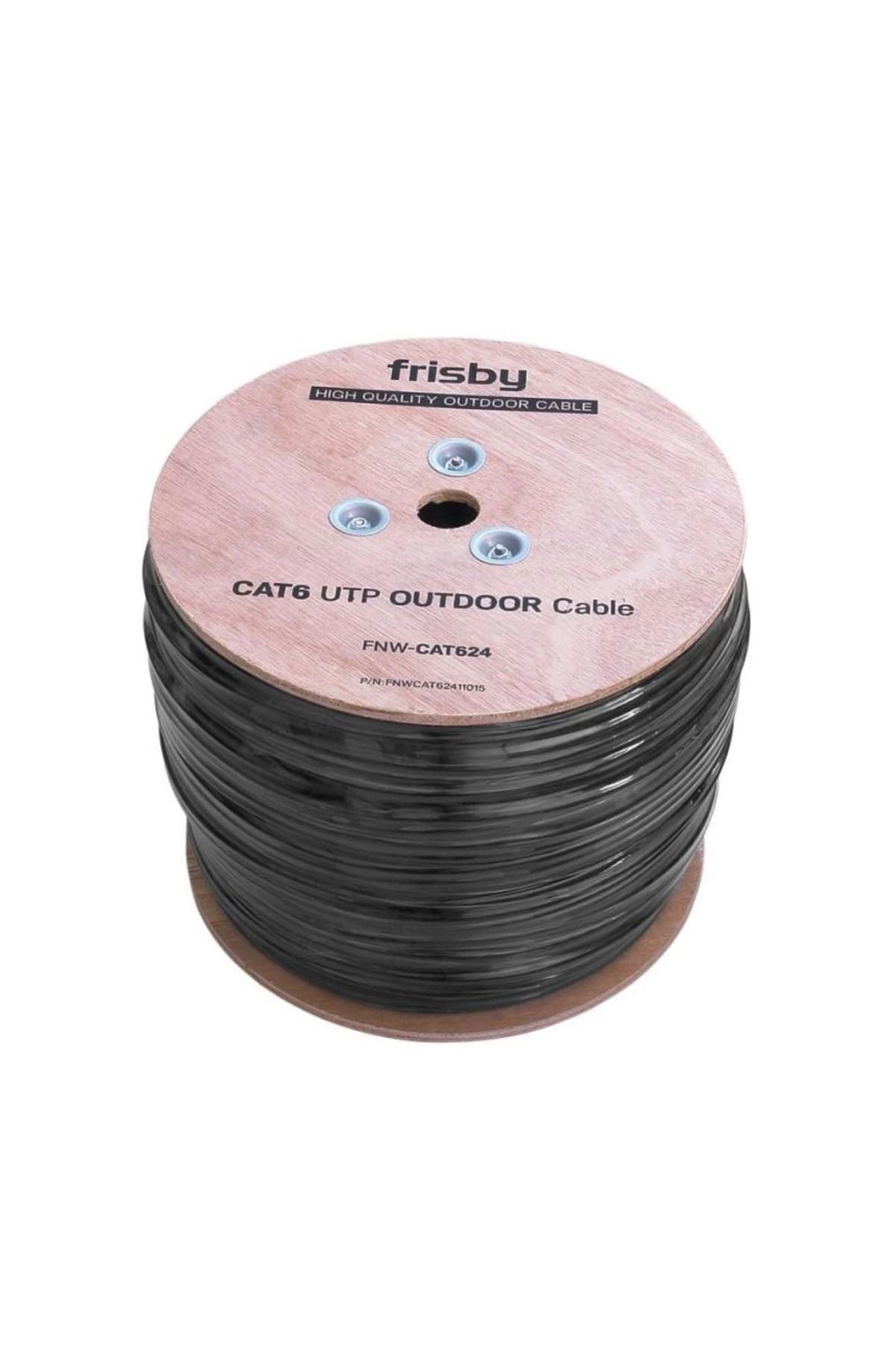 ÖYKÜ VE YİĞİT FRISBY FNW-CAT624 305MT 0.58MM 23AWG CAT6 DIŞ MEKAN UTP KABLO