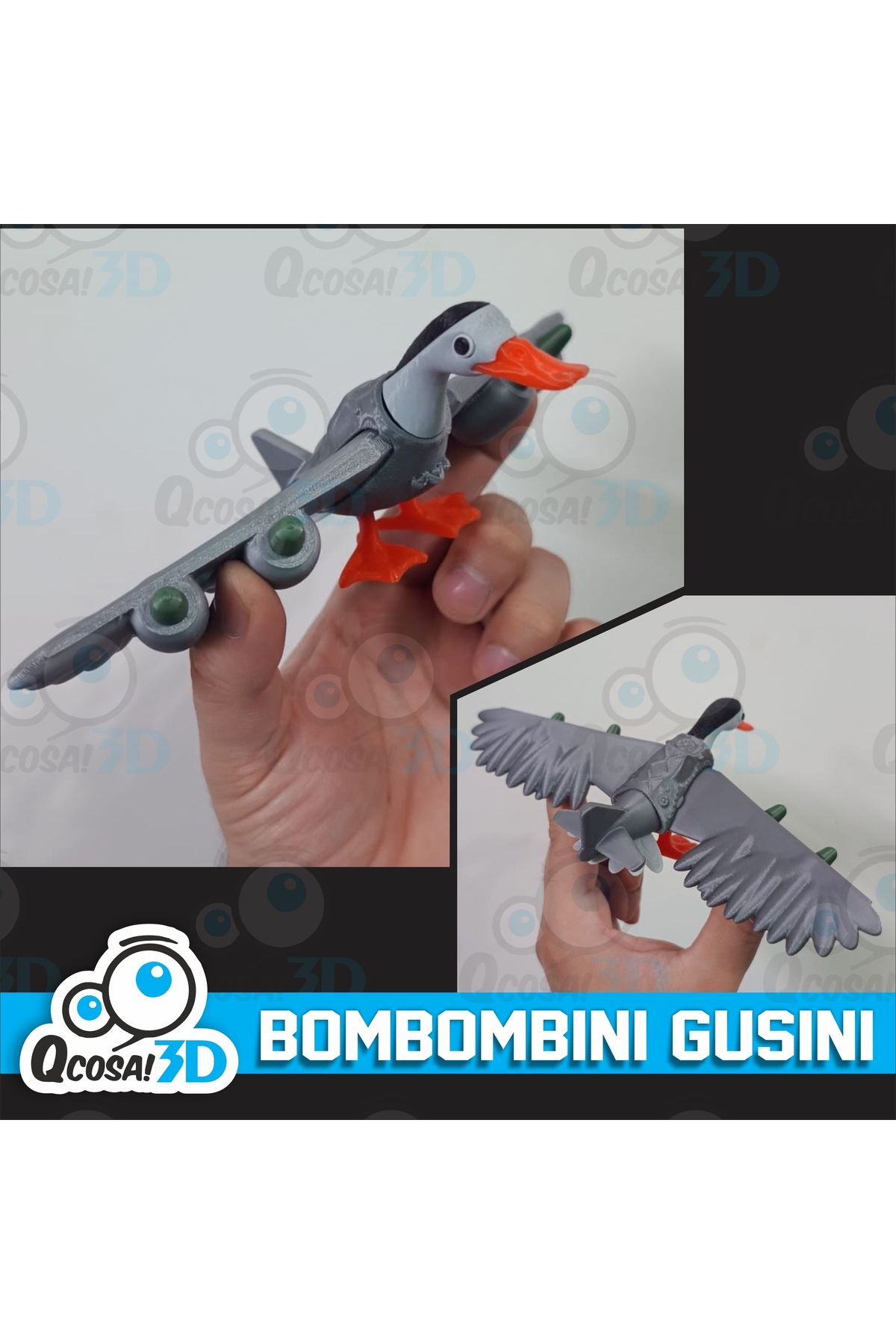 Giftbox3d TUNG TUNG SAHUR - BOMBOMBINI GUSINI - 20CM