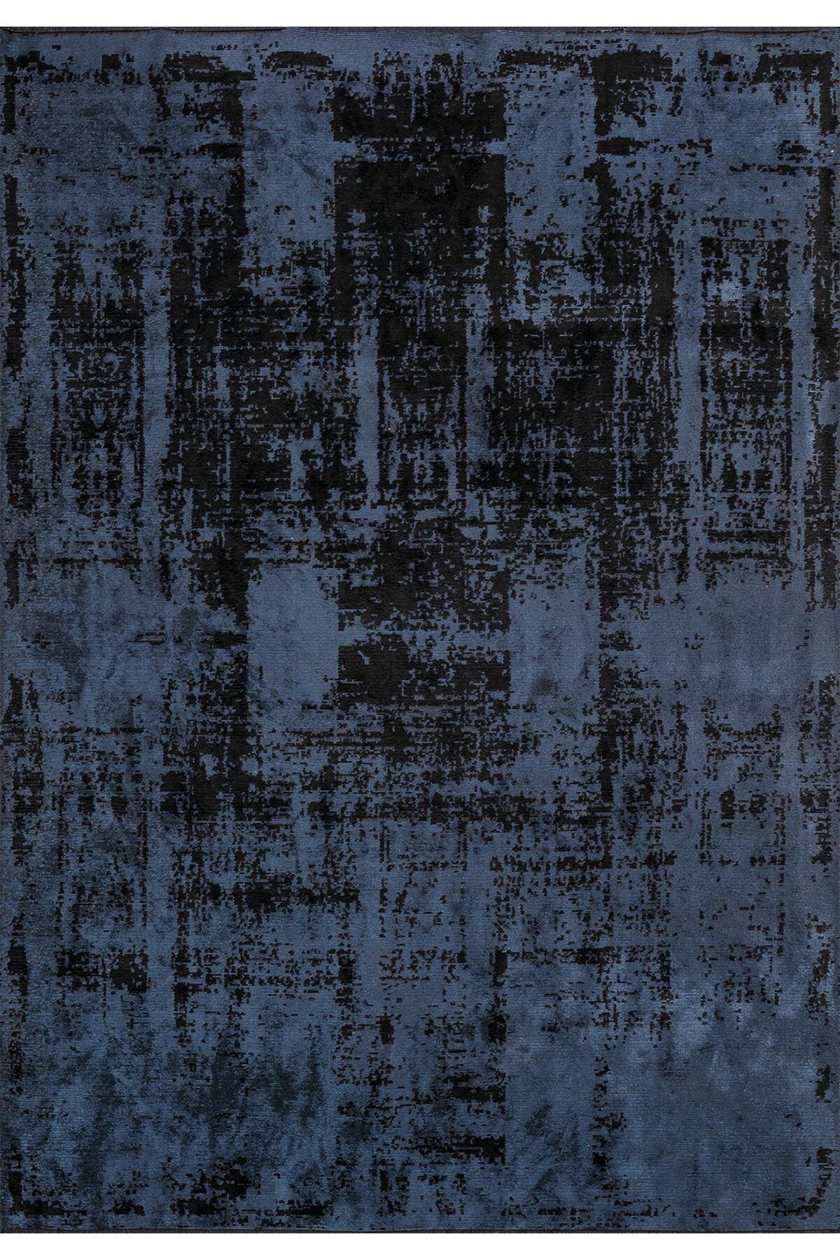 BM Home DISCRETE SİYAH - LACİVERT 200X250 CM HALI