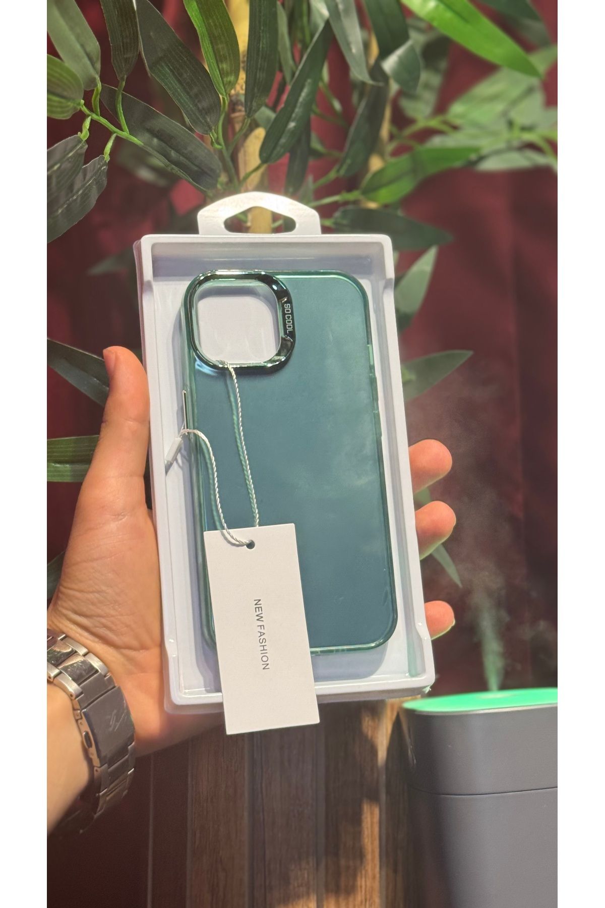 Seres CASE İphone 15 Pro Uyumlu Sert Dayanıklı Kaliteli Cam Kılıf
