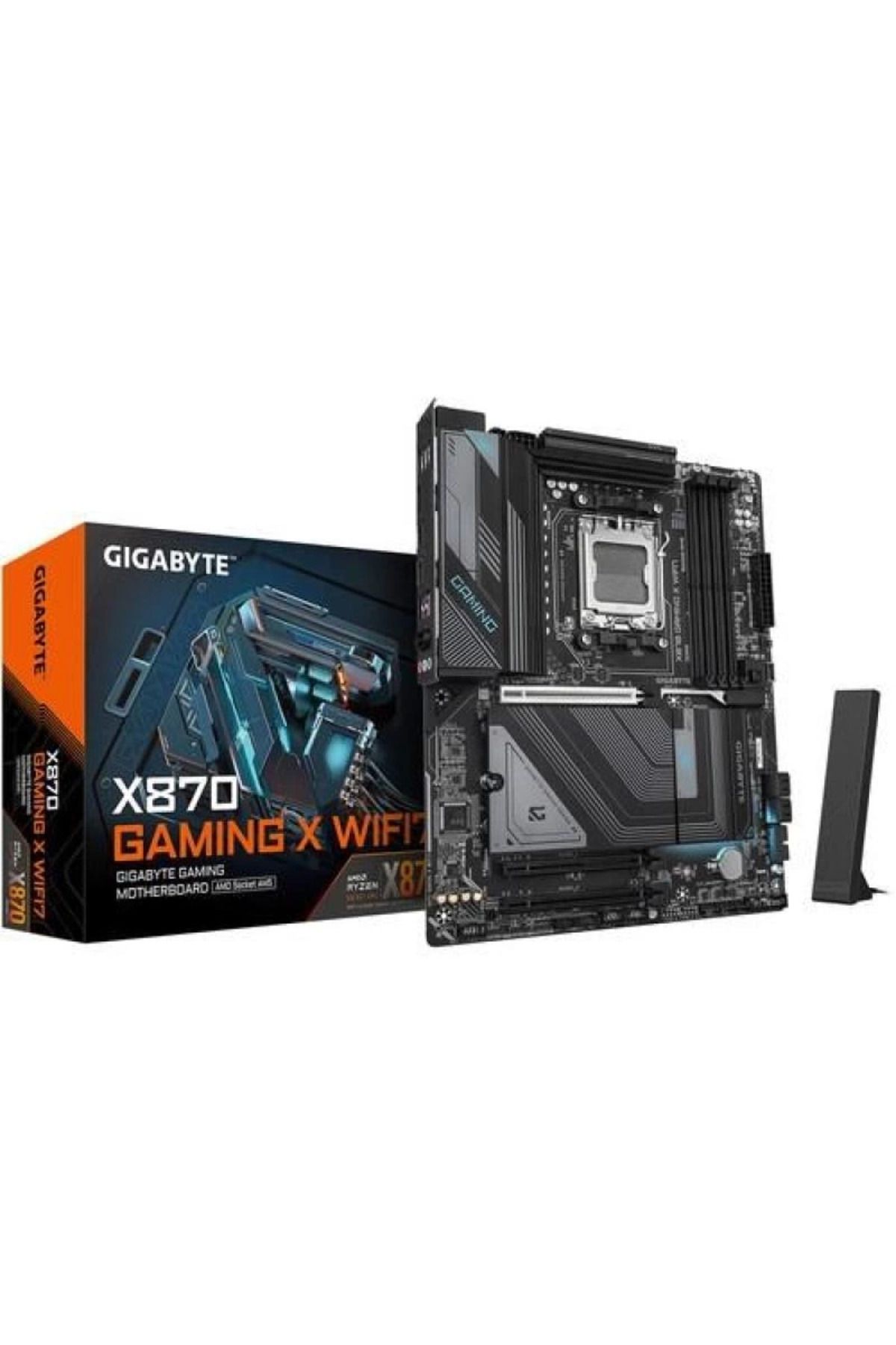 Genel Markalar GIGABYTE X870 GAMING X WIFI-7 DDR5 HDMI DP PCIe 16X v5.0 AM5 ATX