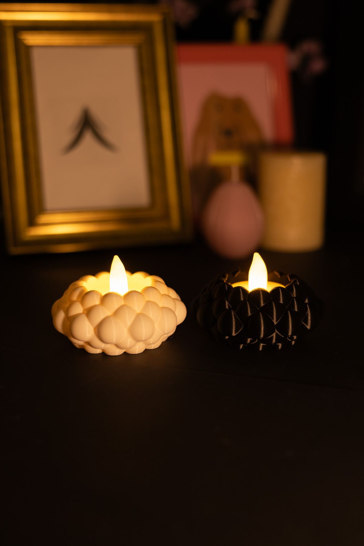 domini Modern Bubble - Dekoratif / Hediyelik Mumluk - Tealight