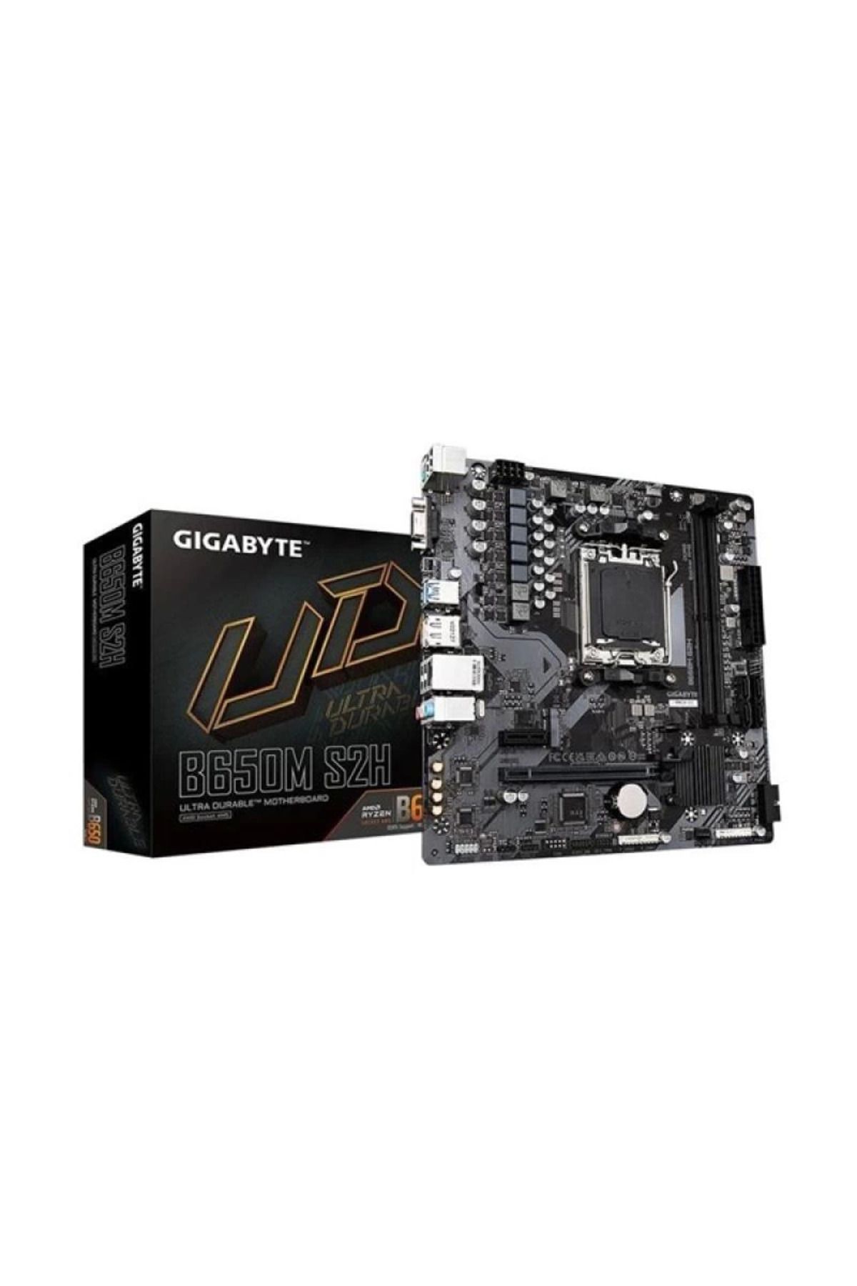 DENİZBİLİŞİM Gigabyte B650M-S2H Ddr5 Hdmi-Dp Pcie 4.0 Am5 Matx