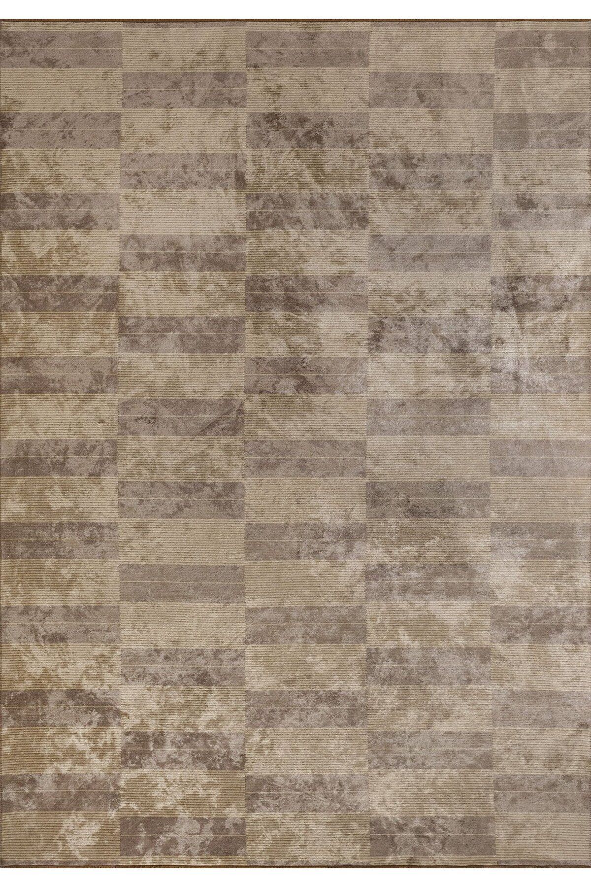 BM Home GLITCH KOYU GRİ - KREM 240X340 CM HALI
