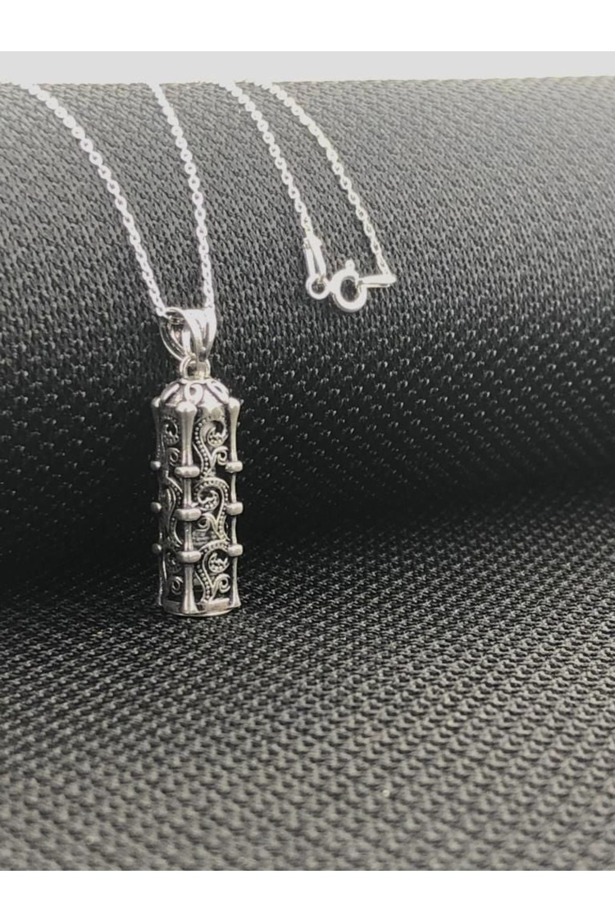 MODA925 925 Ayar Gümüş Cevşeni Kebir Dualı Cevşen Kolye