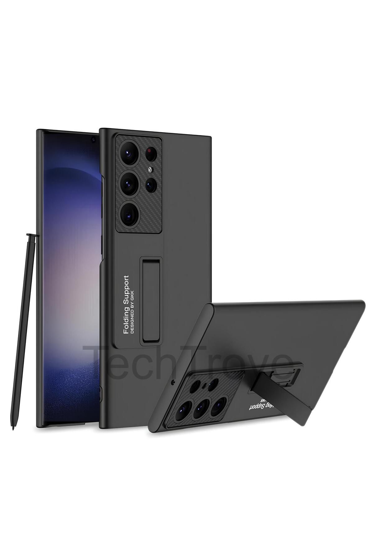 TechTrove Galaxy S24 Ultra Kılıf Standlı Ays Kapak