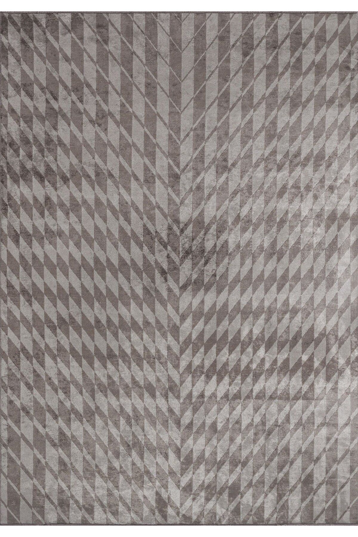 BM Home VECTOR KOYU GRİ - AÇIK GRİ 240X340 CM HALI