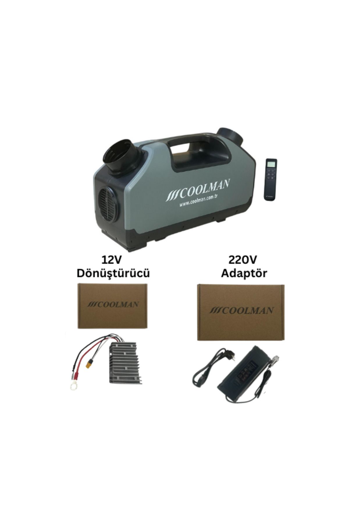 Cool man Coolman Portatif Klima (12V+220V Adaptör)